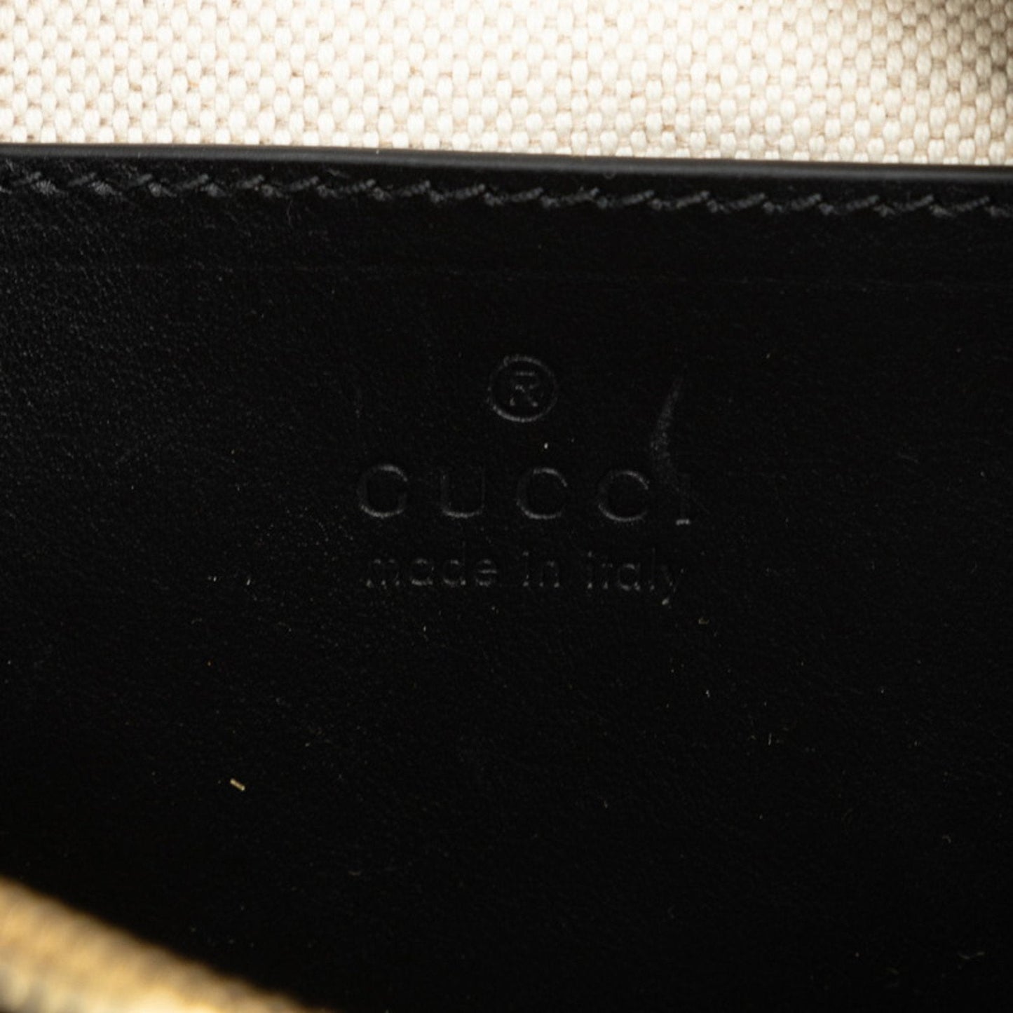 Gucci Black Leather Handbag Shoulder Bag ( )