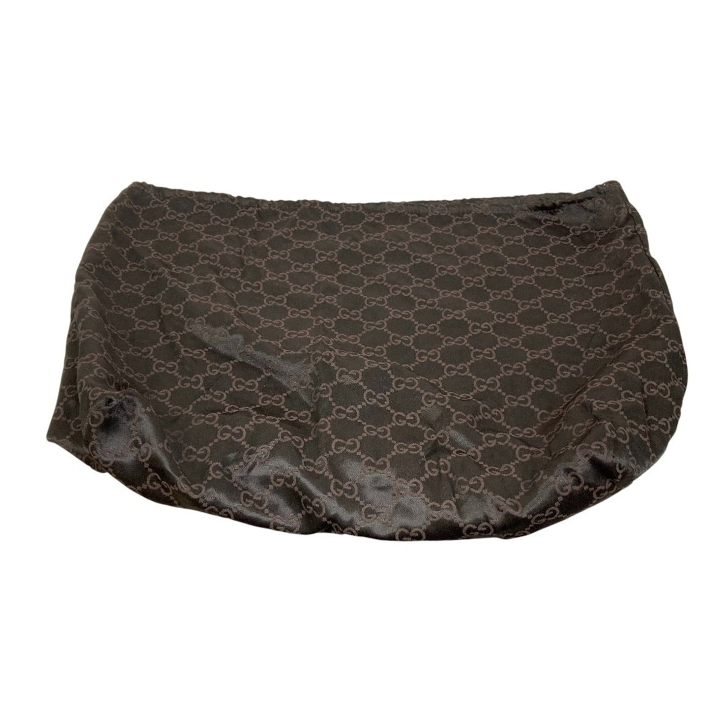 Gucci Beige Gg Canvas Leather Handbag ( )