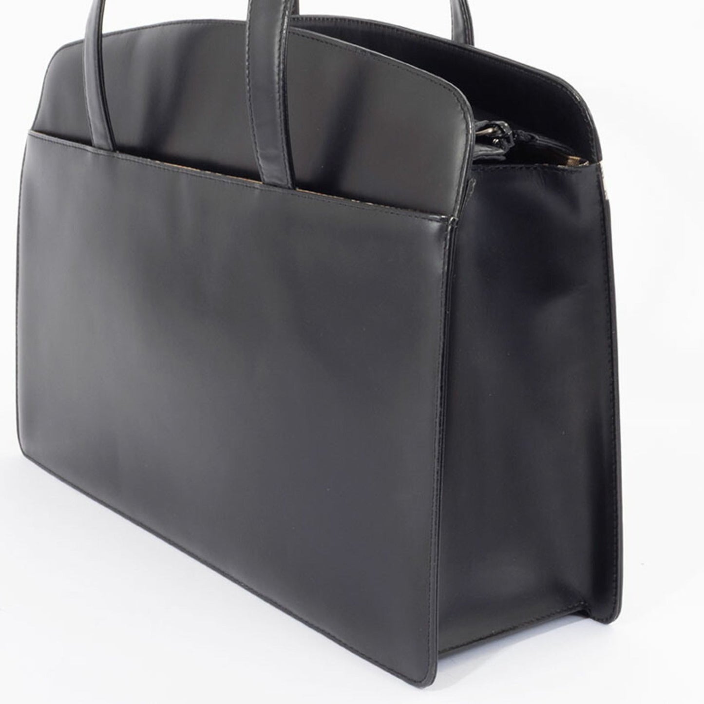 Burberry Black Leather Handbag ( )