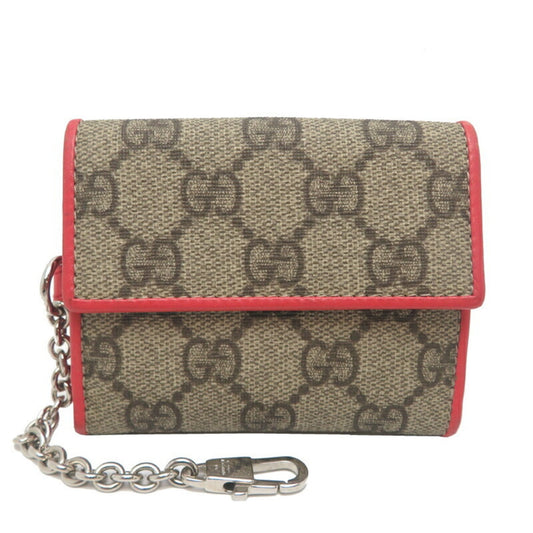 Gucci Gg Supreme Beige Gg Supreme Wallet (Tri-Fold) ( )