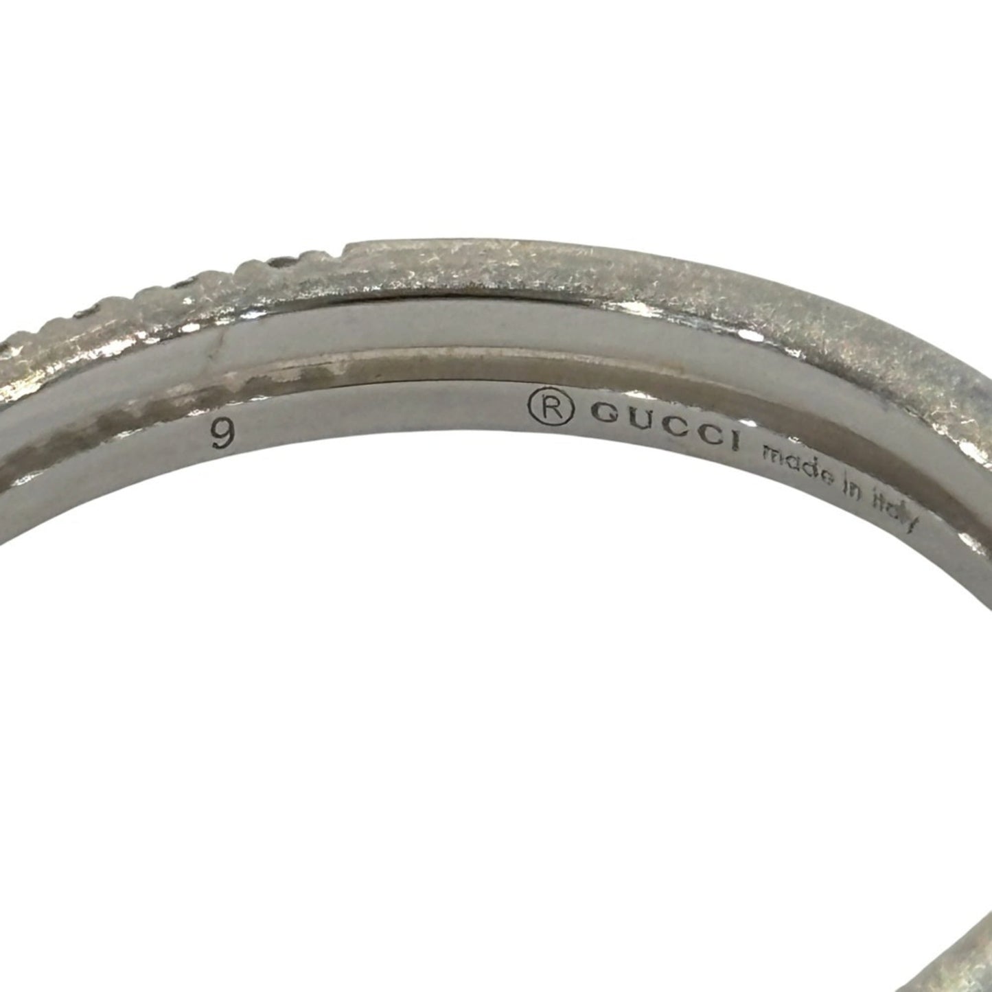 Gucci White Gold White Gold (18K) Band Ring ( )