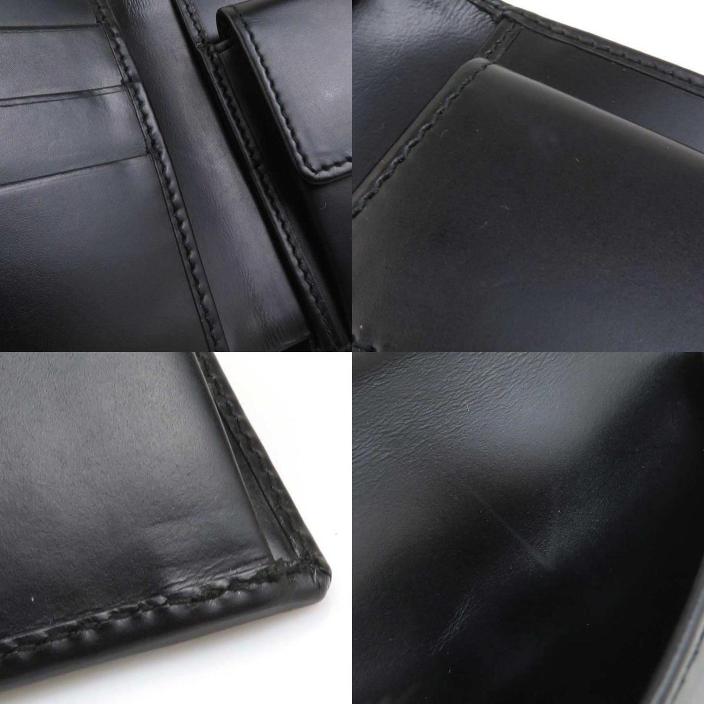 Gucci Black Gg Canvas Wallet (Bi-Fold) ( )