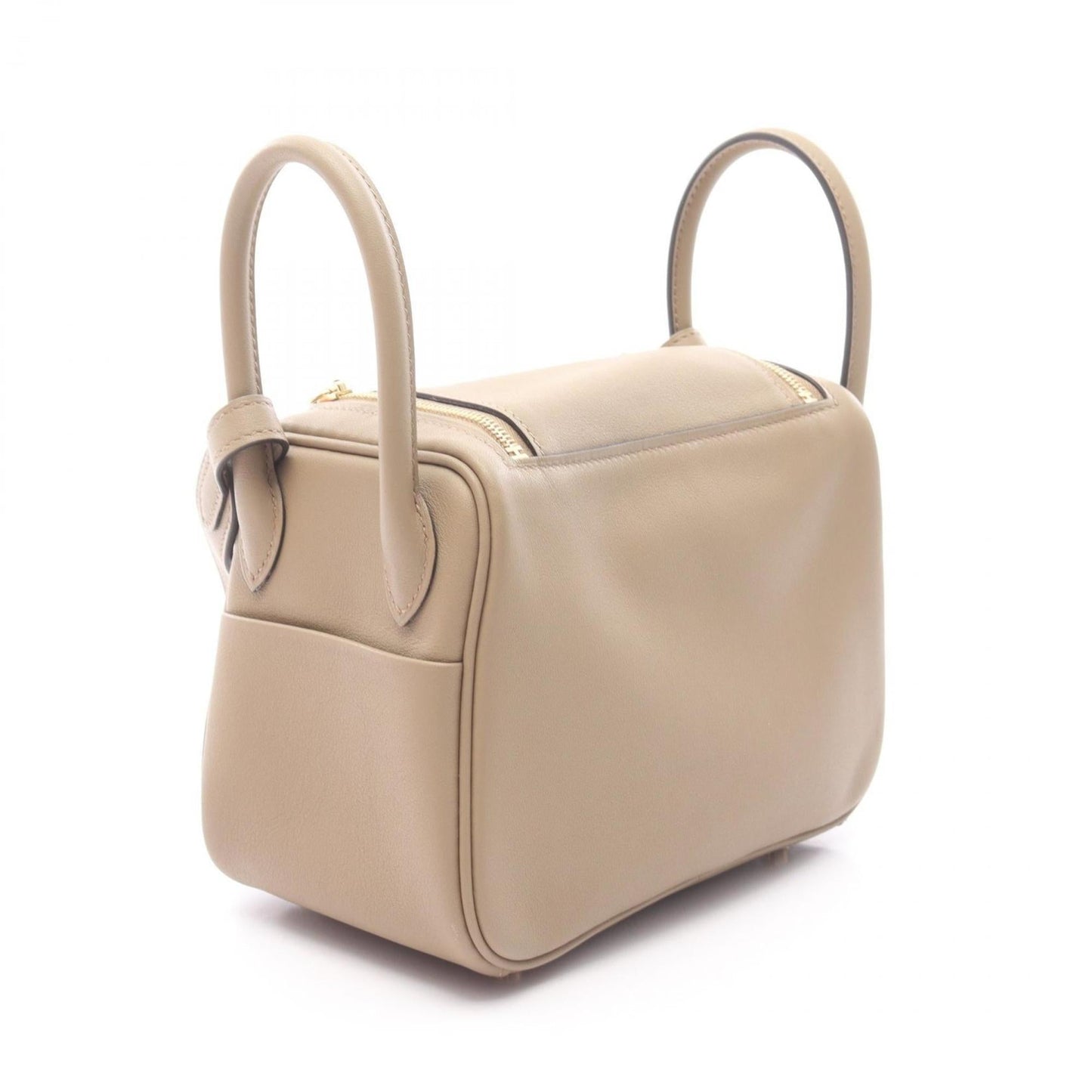 Hermes Brown Swift Leather Shoulder Bag ( )