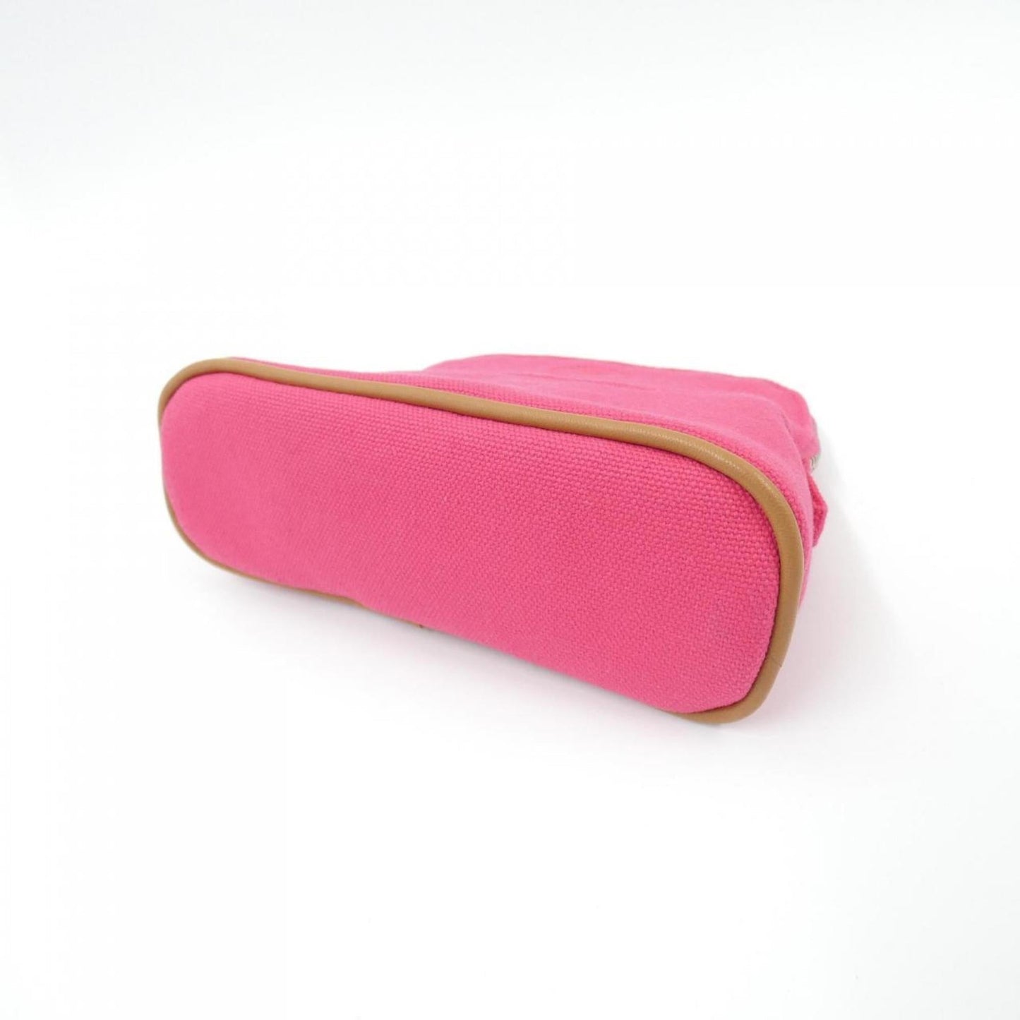 Hermes Pink Canvas Pouch ( )