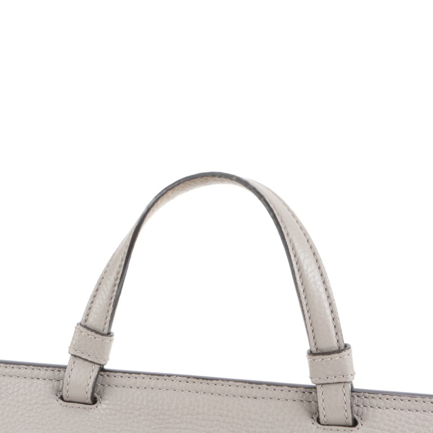 Gucci Gray Leather Handbag ( )