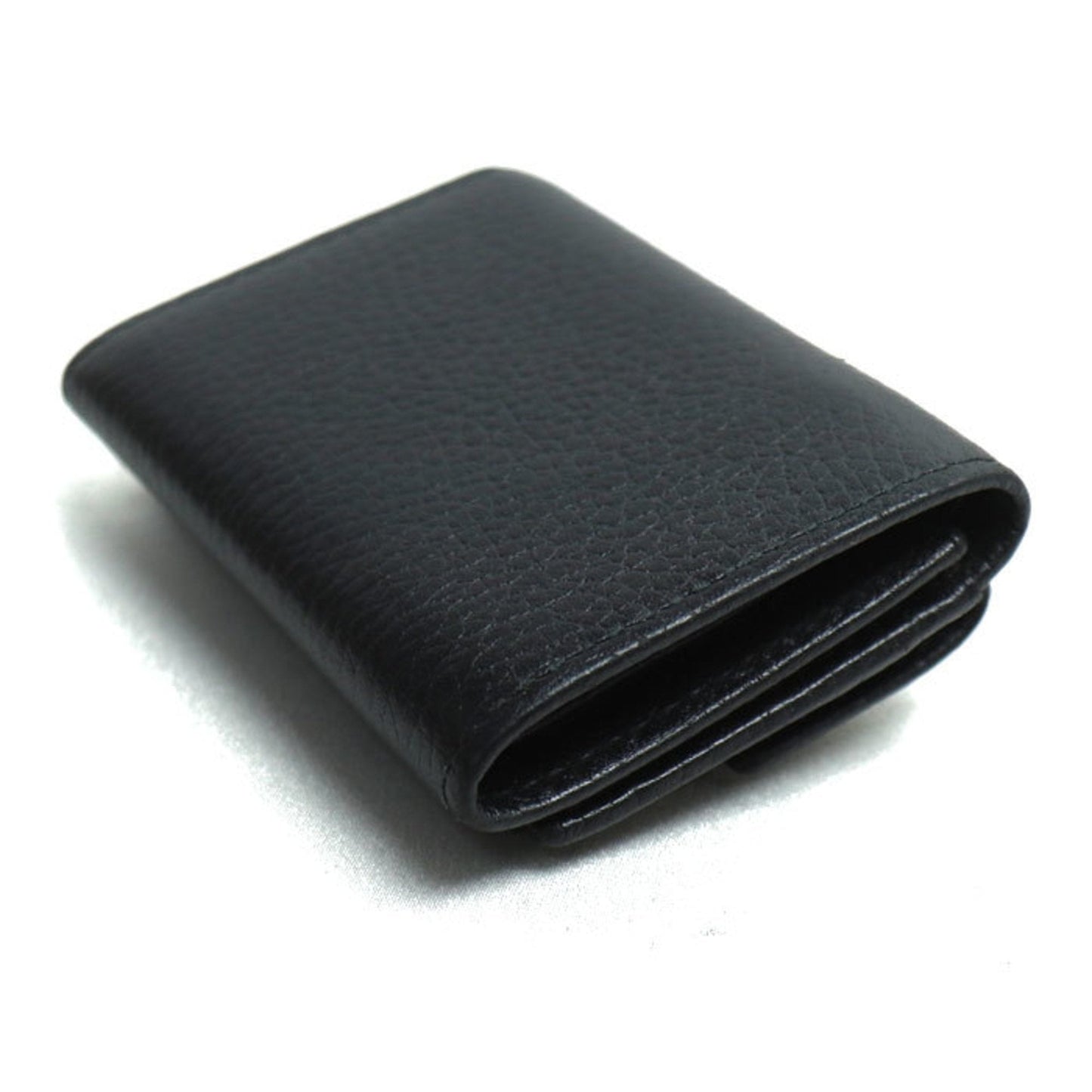 Gucci Black Leather Wallet (Tri-Fold) ( )