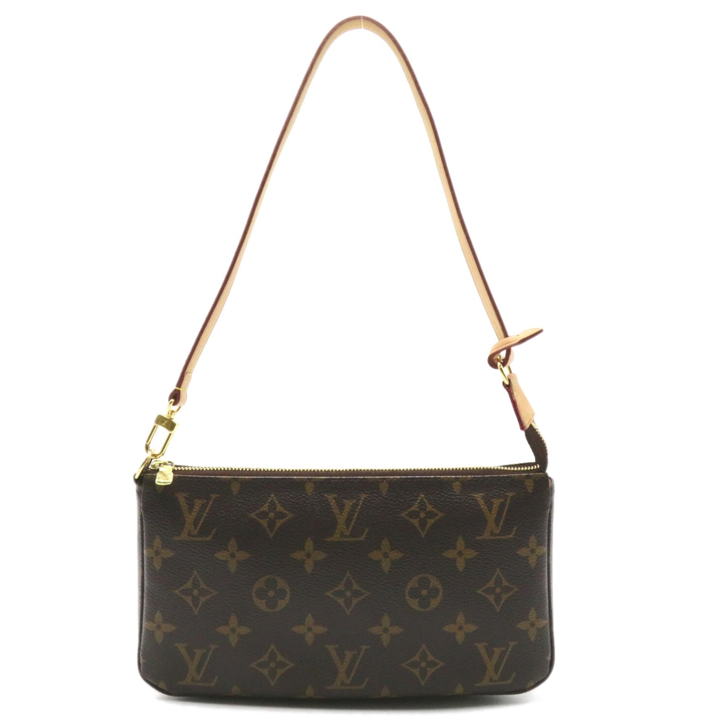 LOUIS VUITTON Pochette Accessoires Brown Monogram PVC coated canvas Clutch