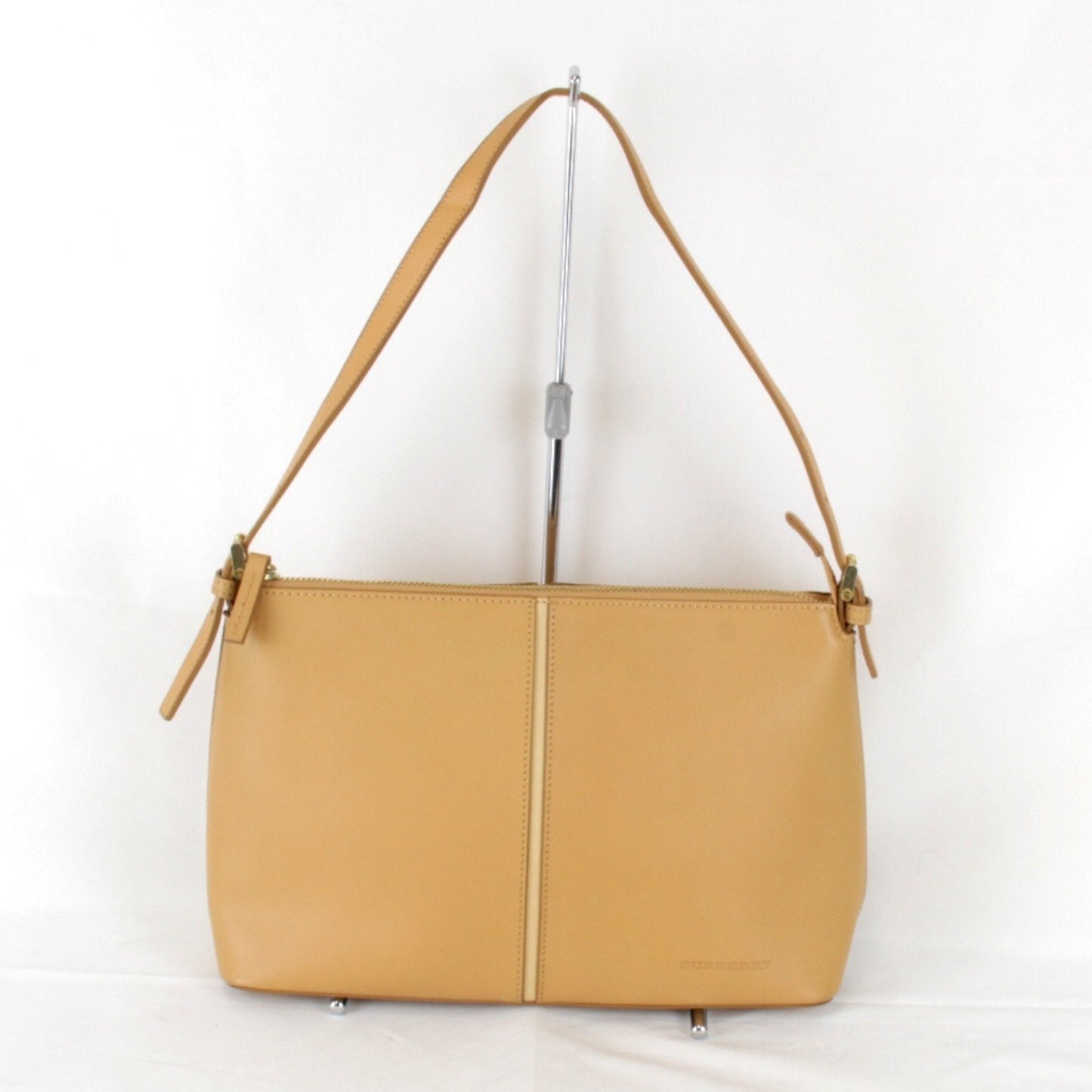 Burberry Brown Leather Shoulder Bag ( )