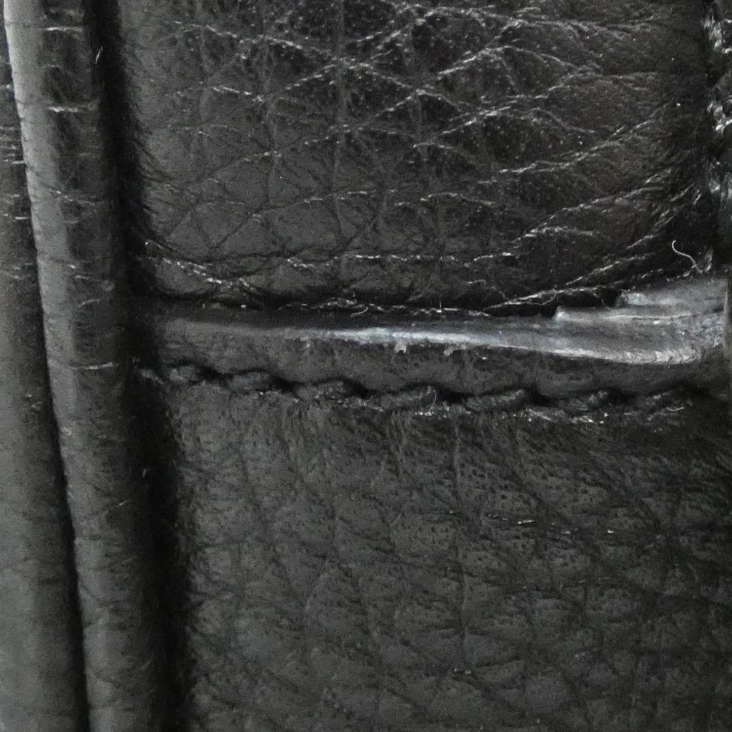Gucci Black Leather Shoulder Bag ( )