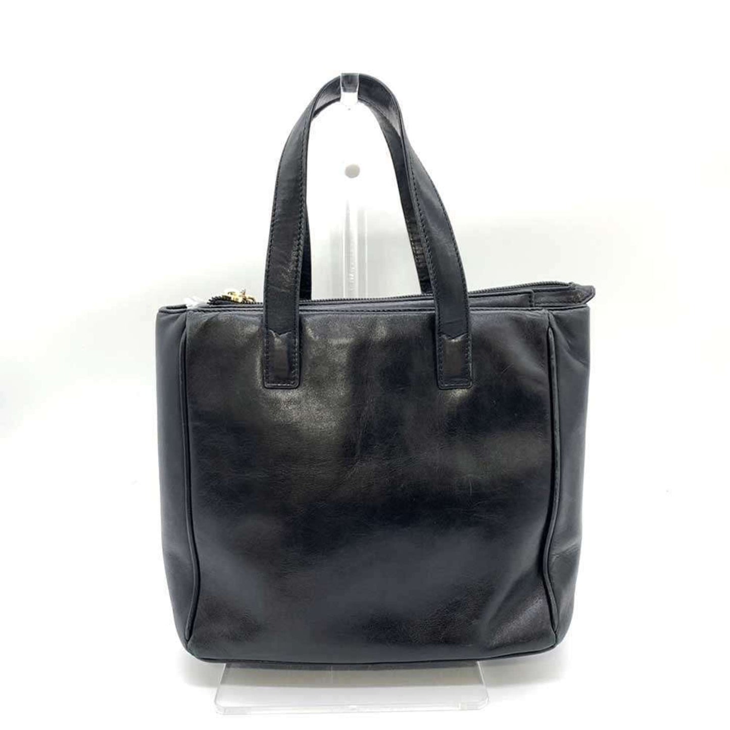 Christian Dior Black Leather Handbag ()