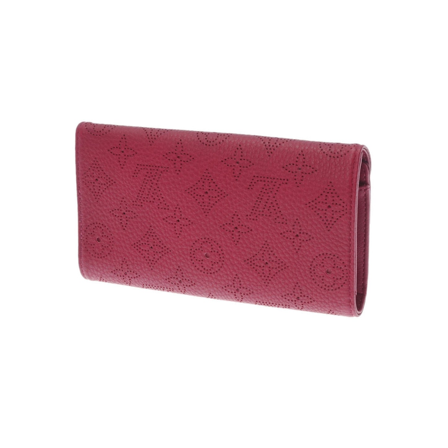LOUIS VUITTON Mahina Portefeuille Amelia Gourna M58091 Women's Monogram Trifold Wallet