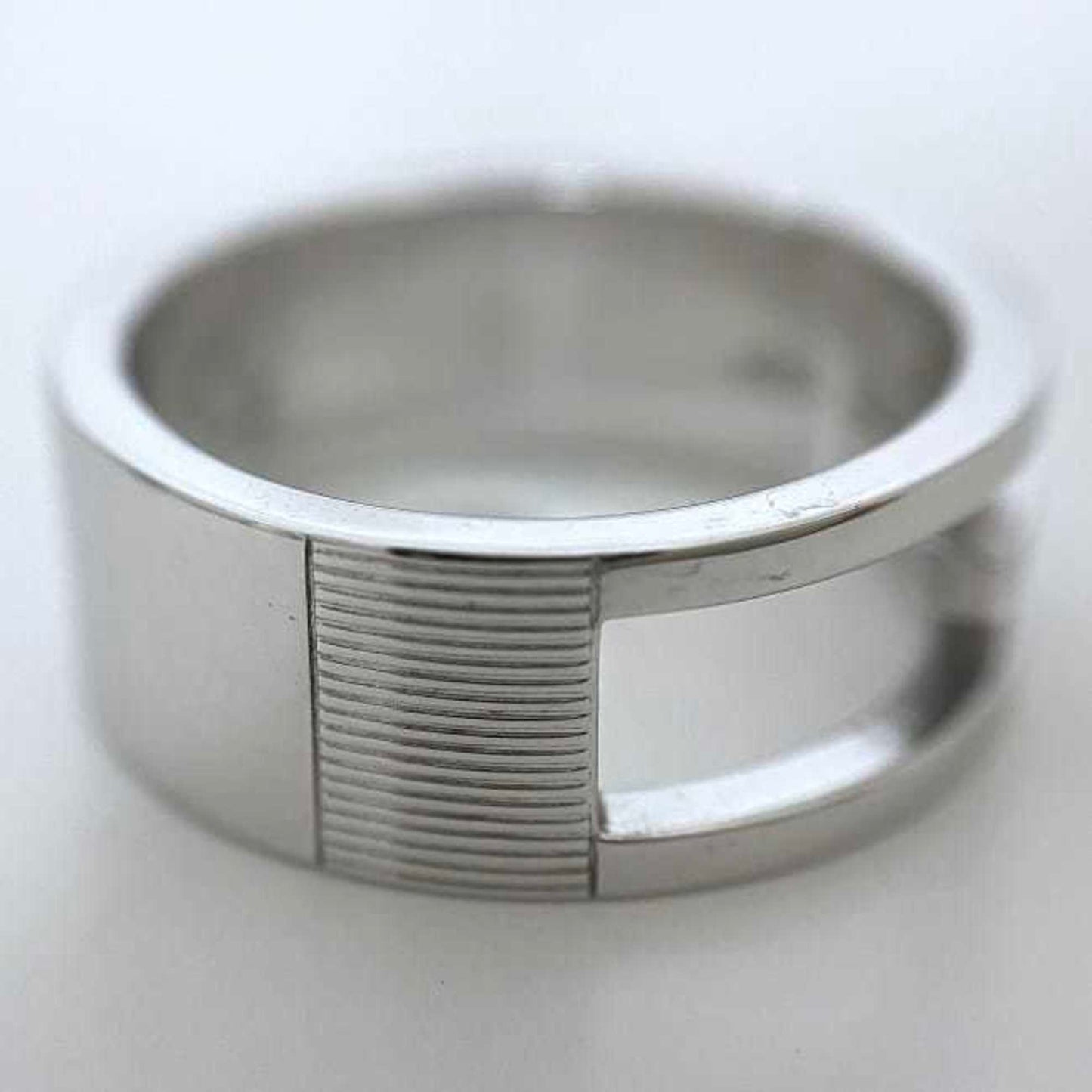 Gucci Silver 925 Band Ring ( )