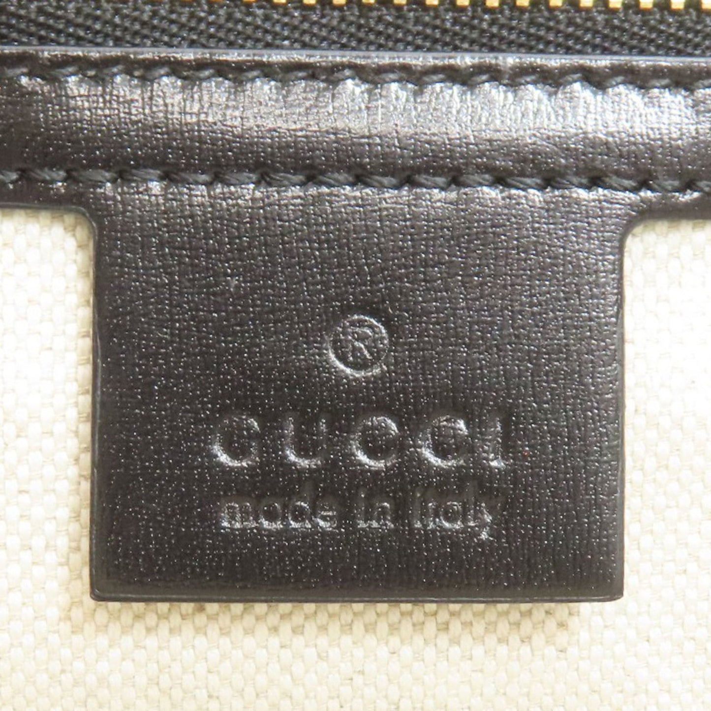 Gucci Black Leather Shoulder Bag ( )