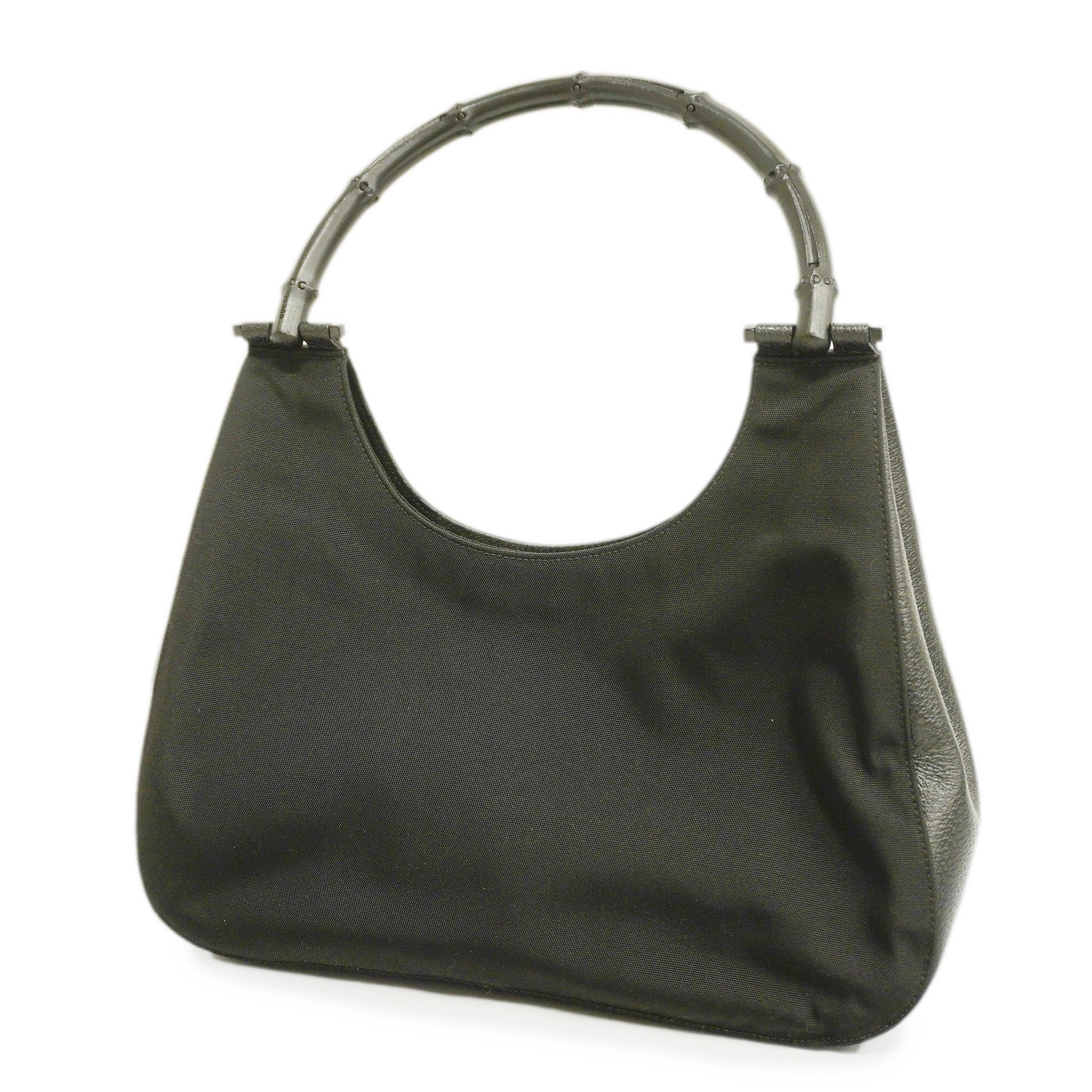 Gucci Nylon Leather Shoulder Bag
