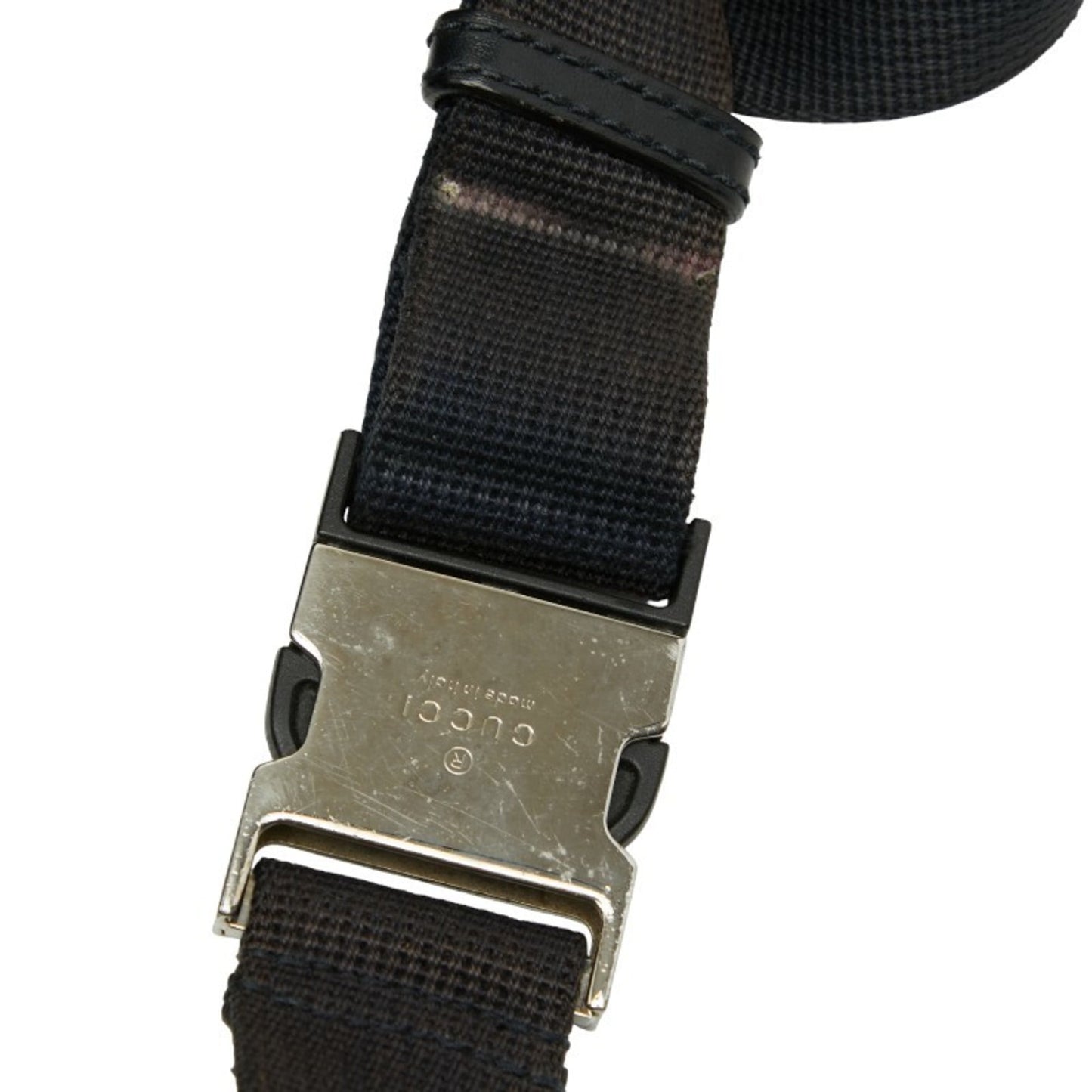 Gucci Black Leather Sling Bag ( )