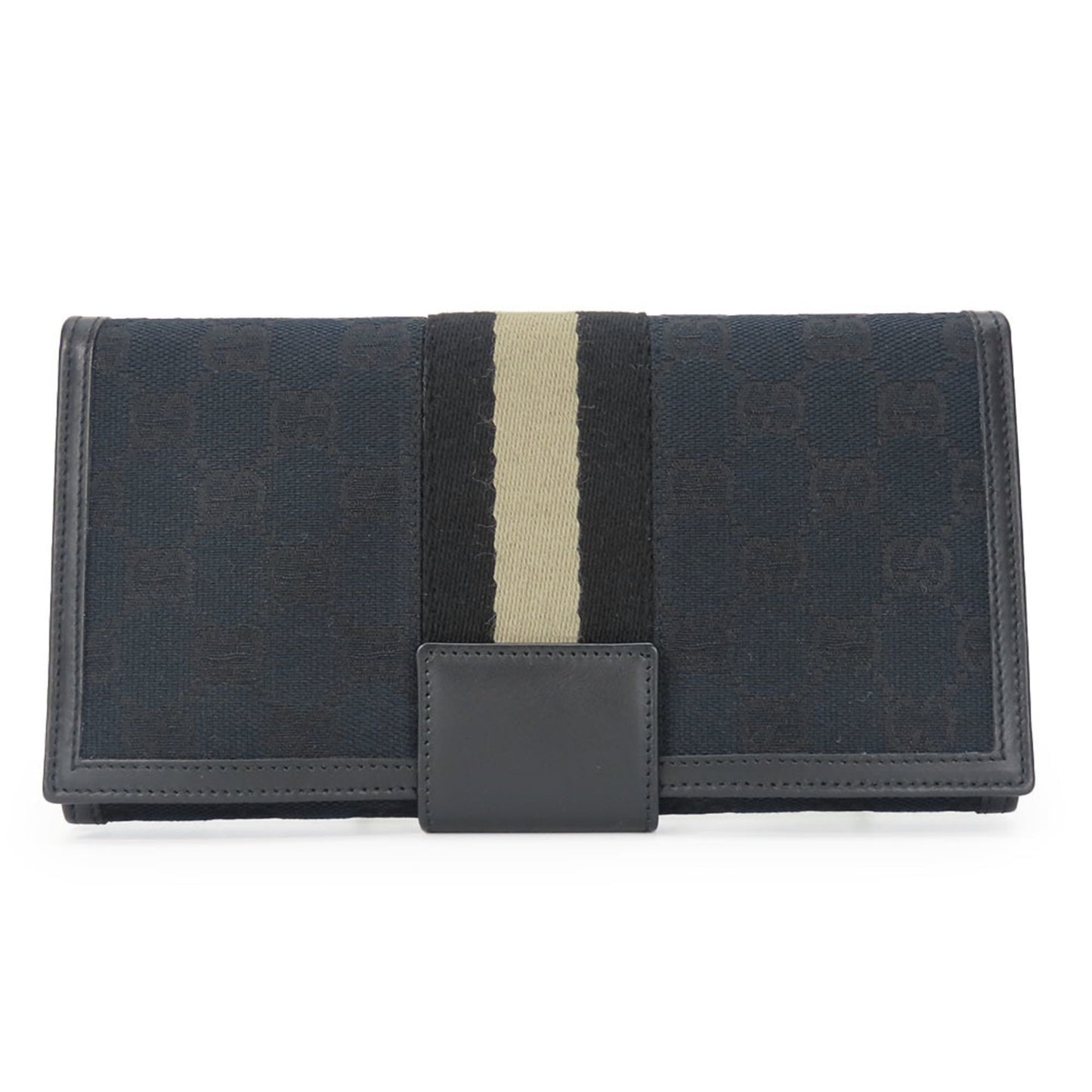 Gucci Black Gg Canvas Coin Purse/Coin Case ( )