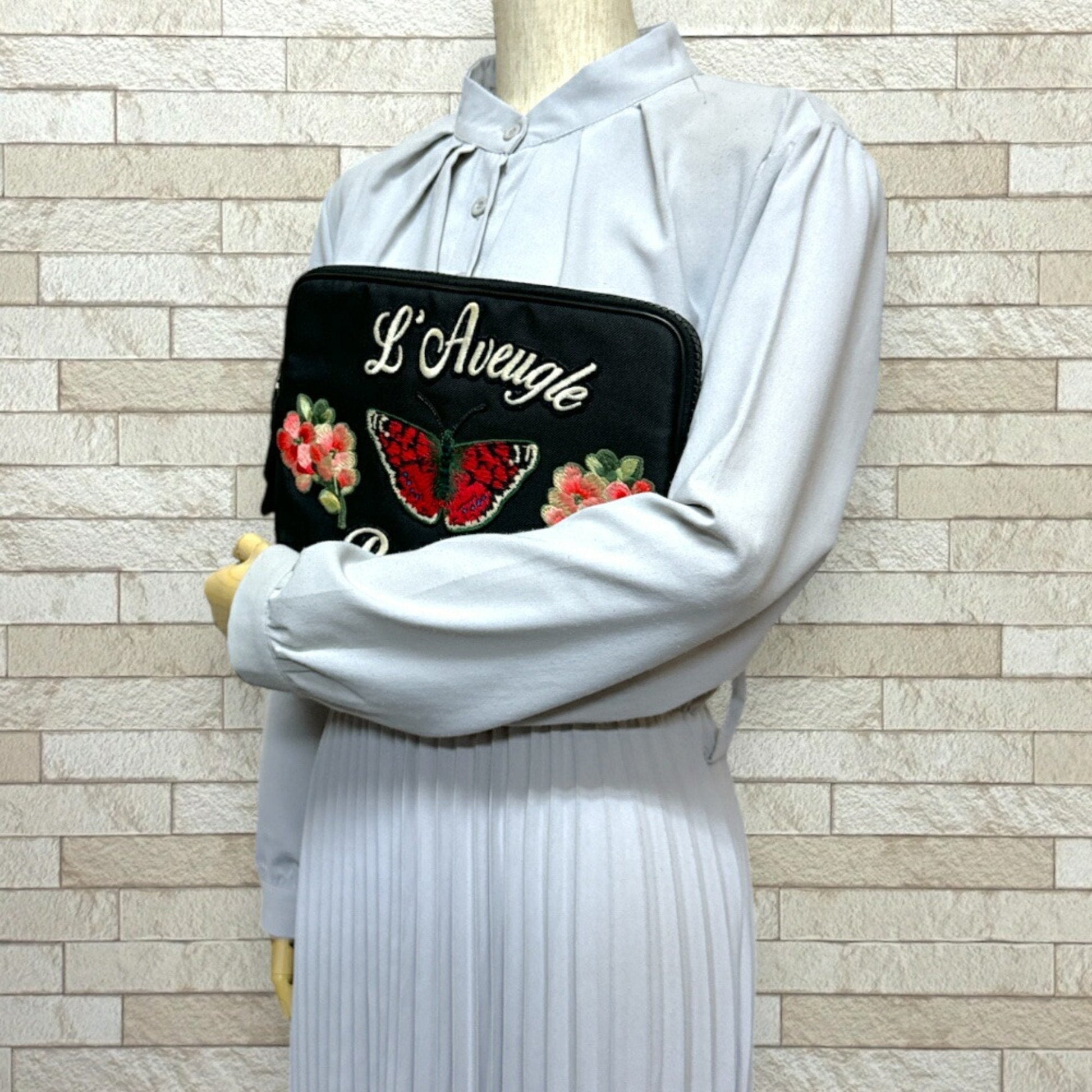 Gucci Canvas Clutch
