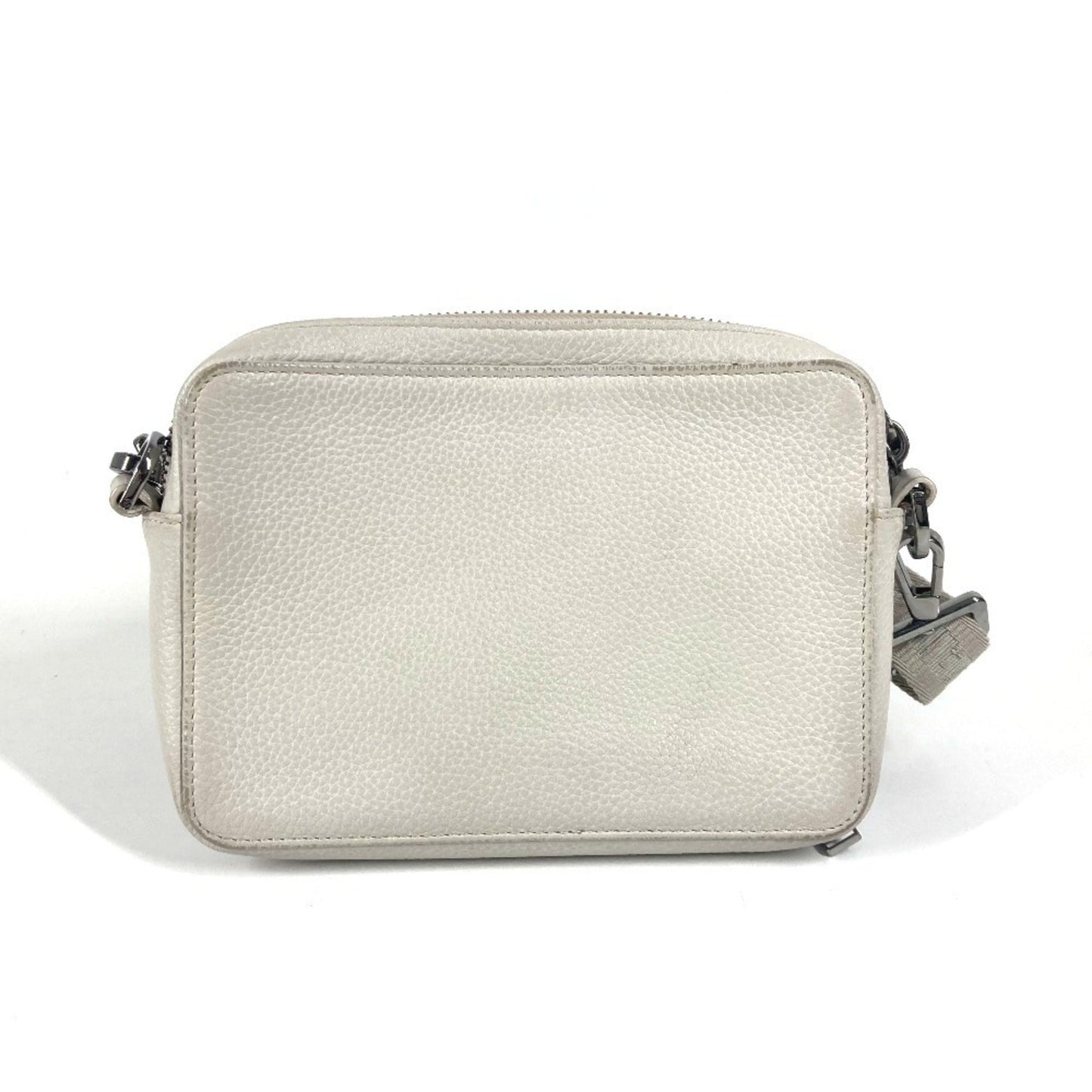Christian Dior Ivory Leather Shoulder Bag ()
