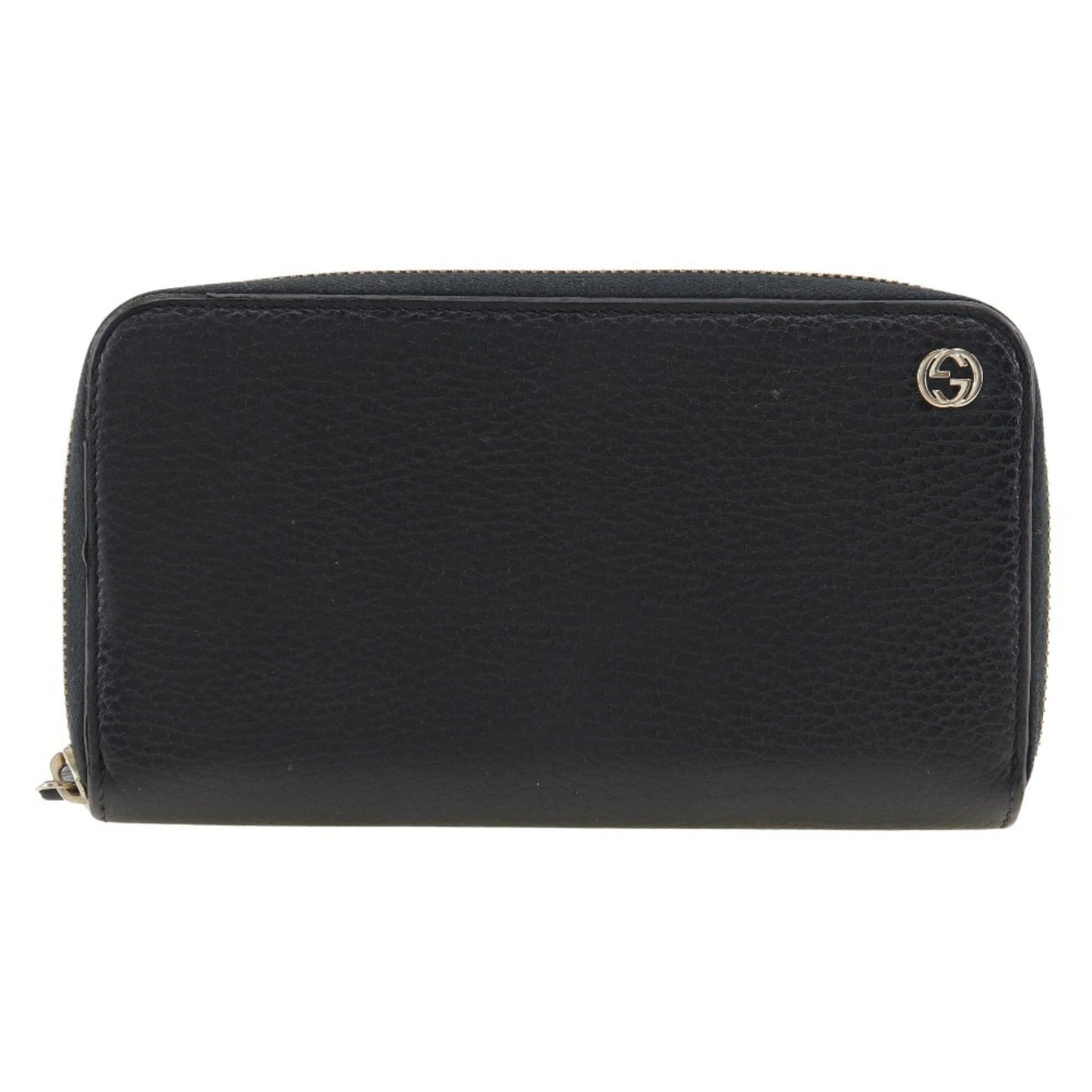 Gucci Black Leather Long Wallet (Bi-Fold) ( )