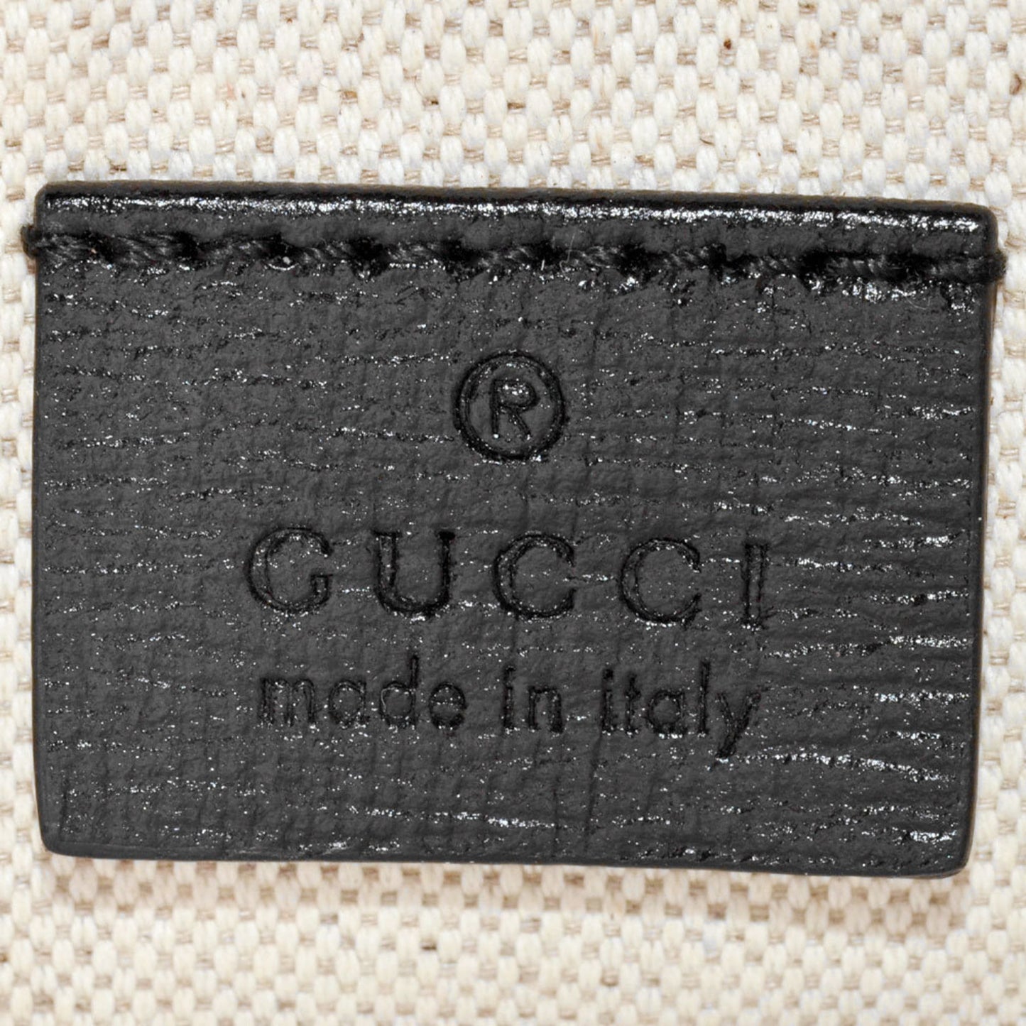 Gucci Black Leather Handbag Shoulder Bag ( )