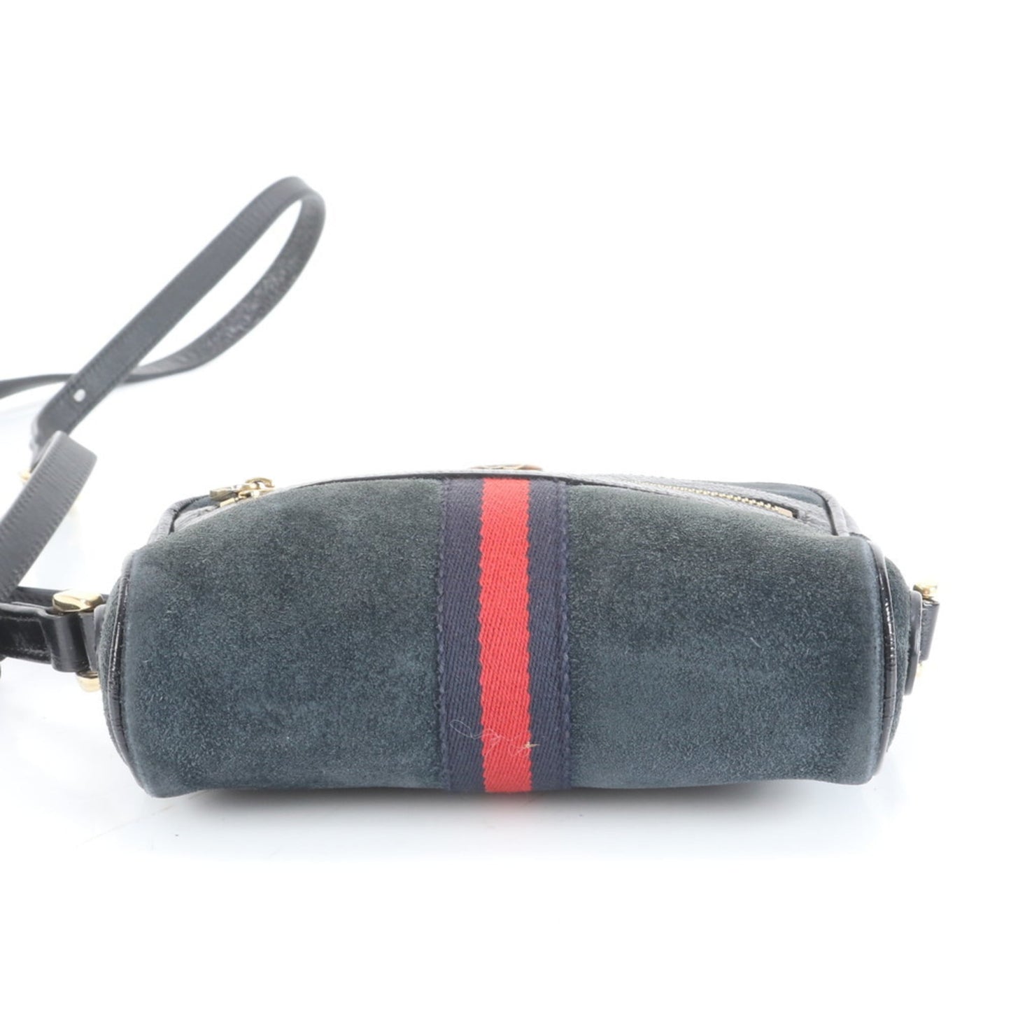Gucci Black Leather Shoulder Bag ( )