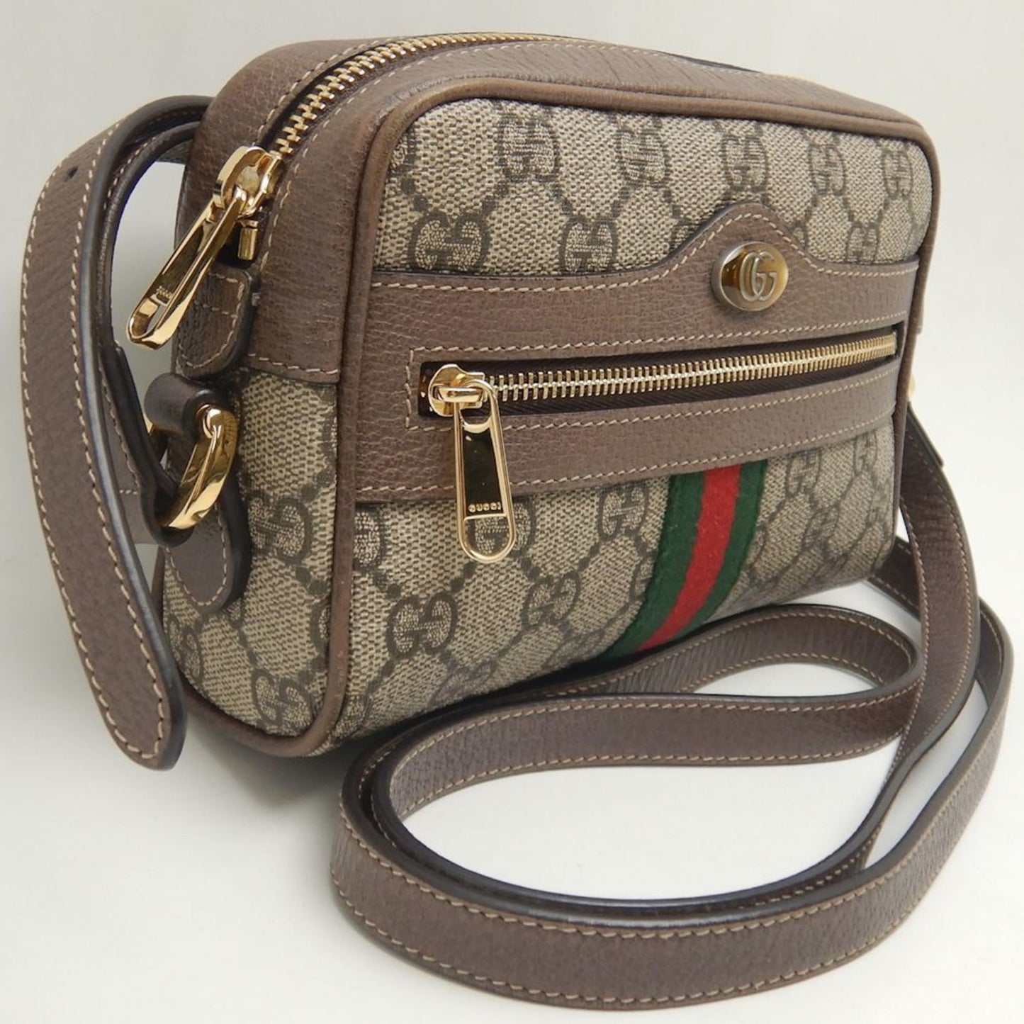 Gucci Canvas Shoulder Bag