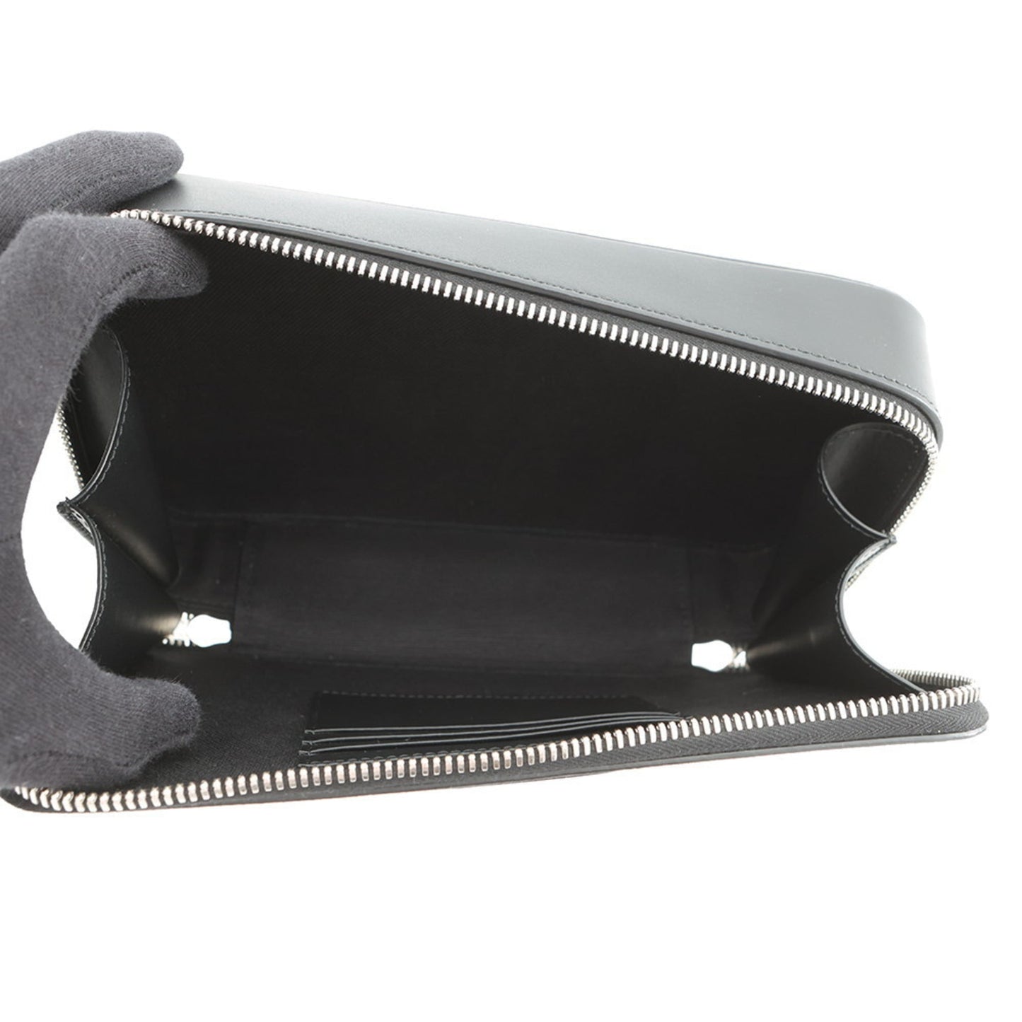 Gucci Black Gg Supreme Leather Shoulder Bag ( )