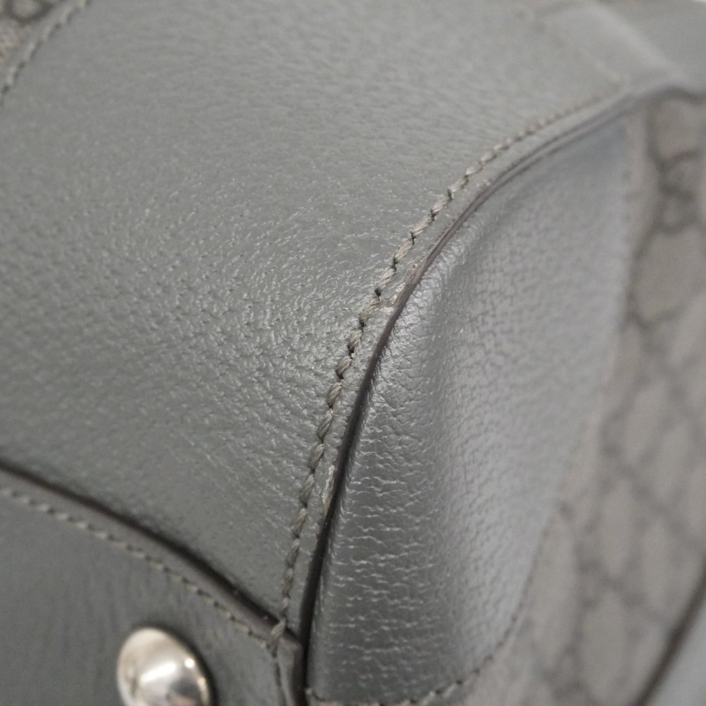 Gucci Gray Pvc Boston Bag ( )