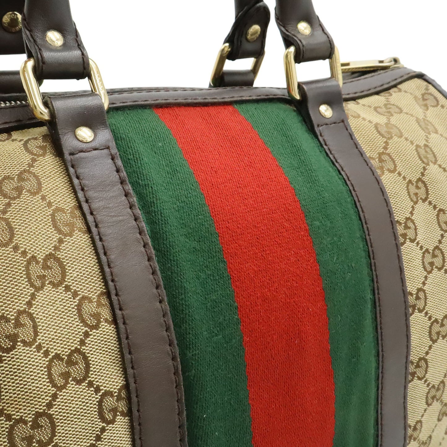 Gucci Beige Black Dark Brown Green Khaki Red Color Yellow Gg Canvas Handbag Shoulder Bag ( )