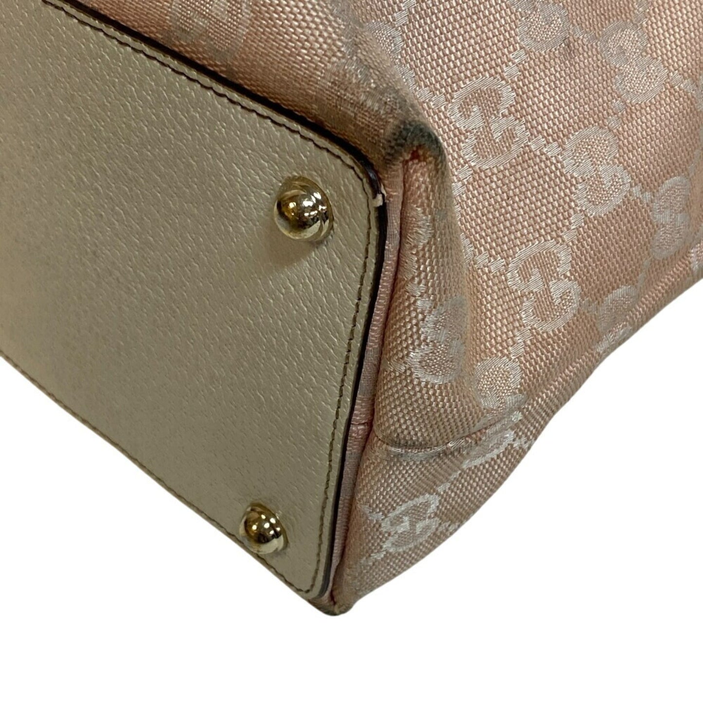 Gucci White Canvas Tote Bag ( )