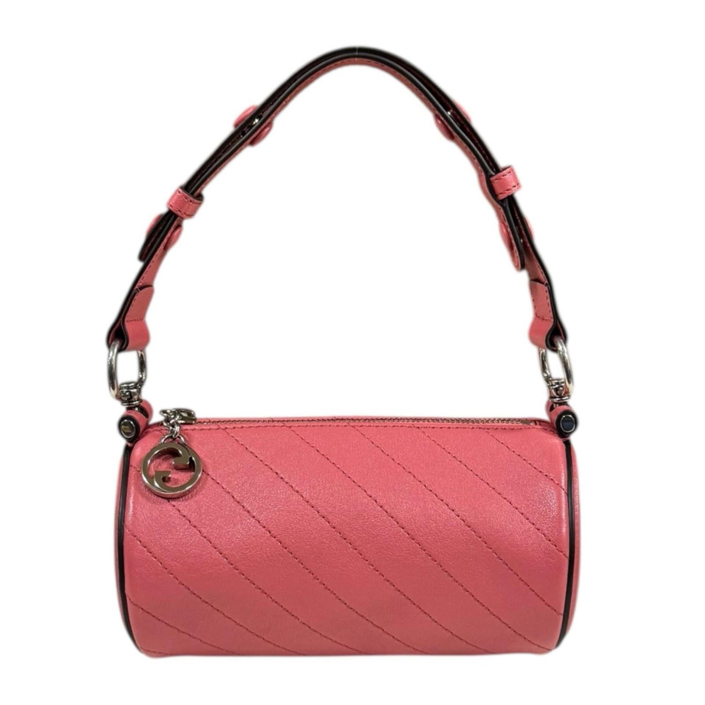 Gucci Pink Leather Shoulder Bag ( )