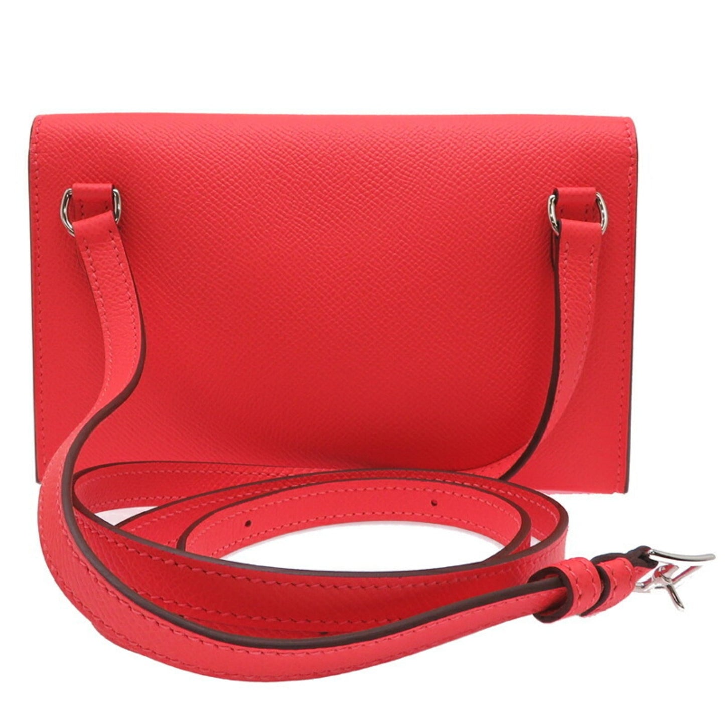 Hermes Orange Epsom Leather Shoulder Bag ( )