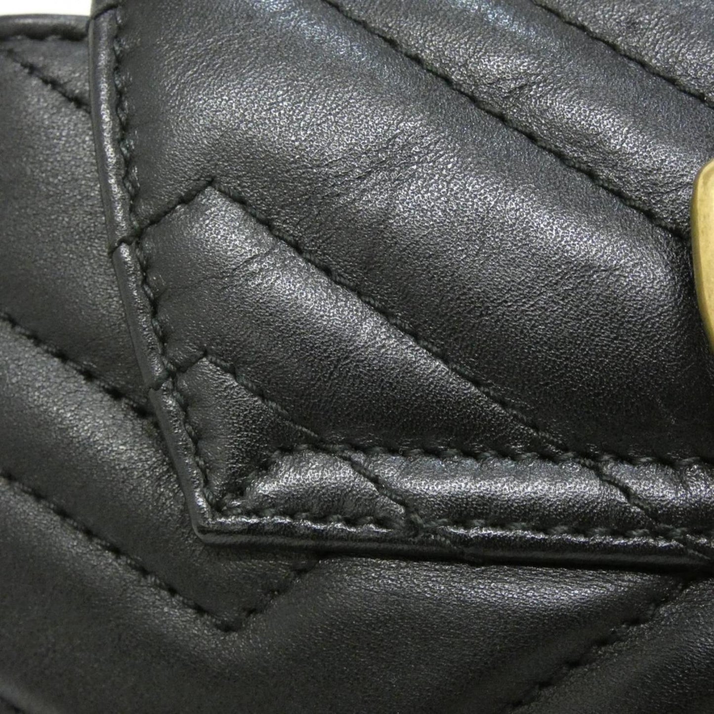 Gucci Black Leather Backpack ( )