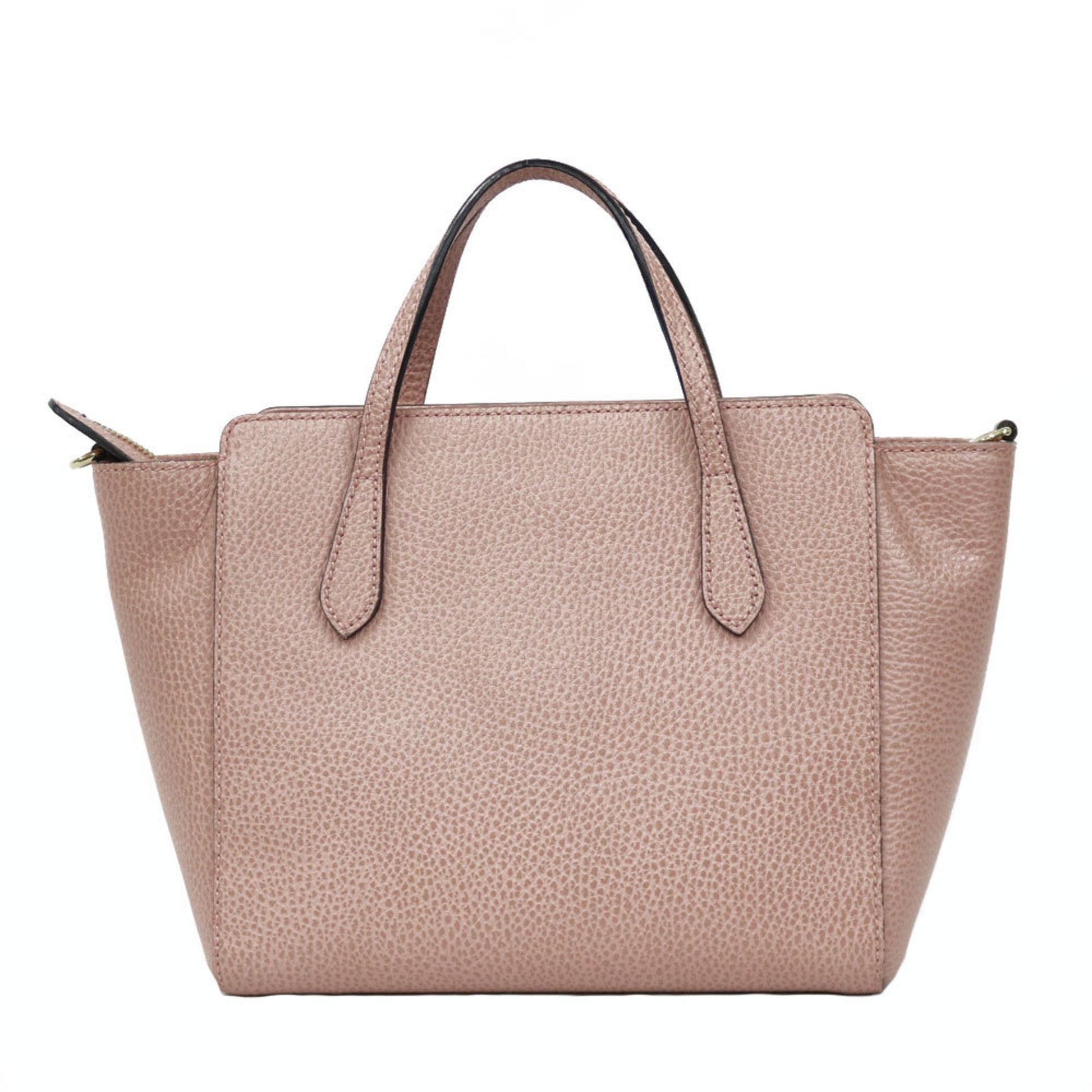 Gucci Pink Leather Shoulder Bag Style 3