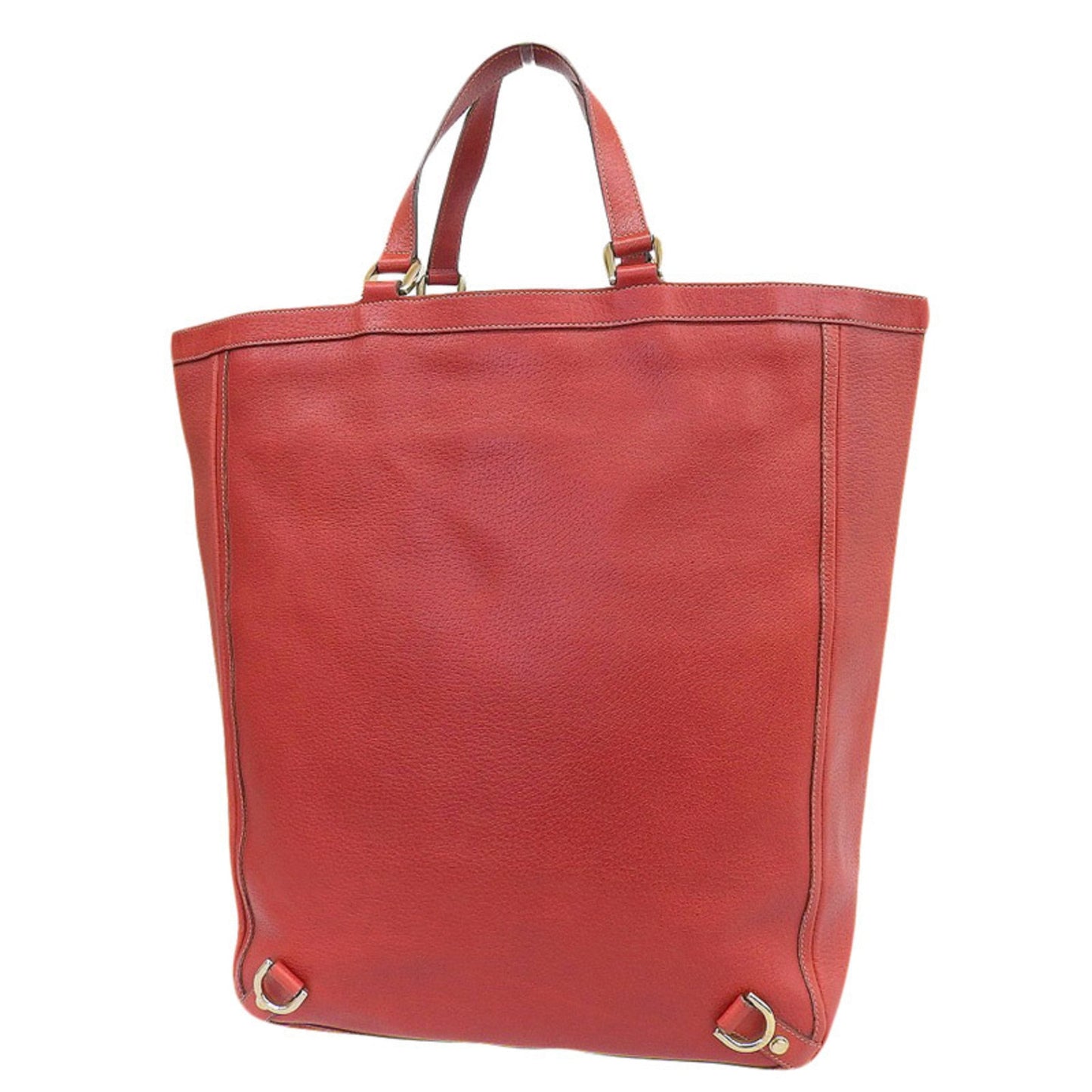 Gucci Abbey Red Leather Tote