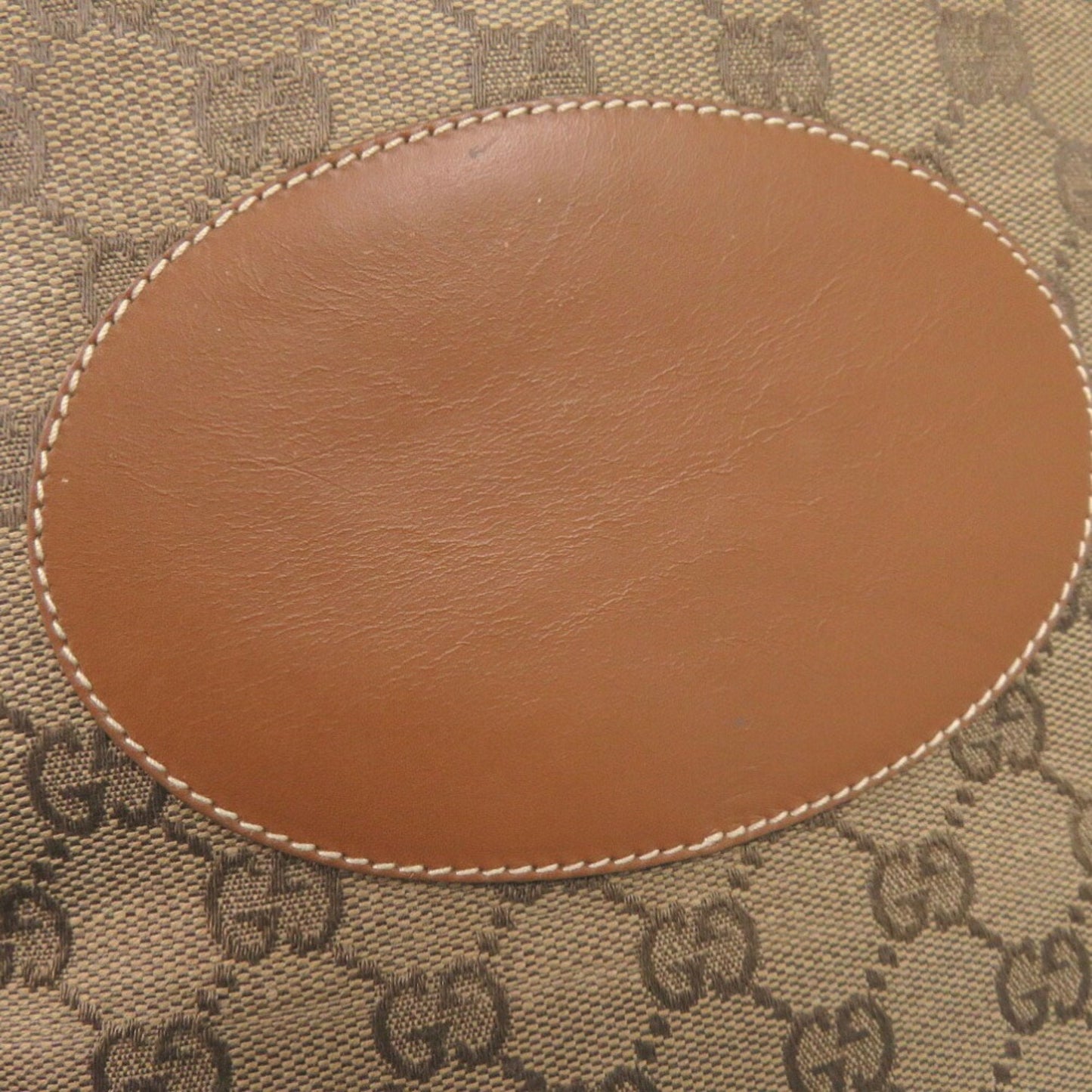 Gucci Beige Gg Canvas Tote Bag ( )