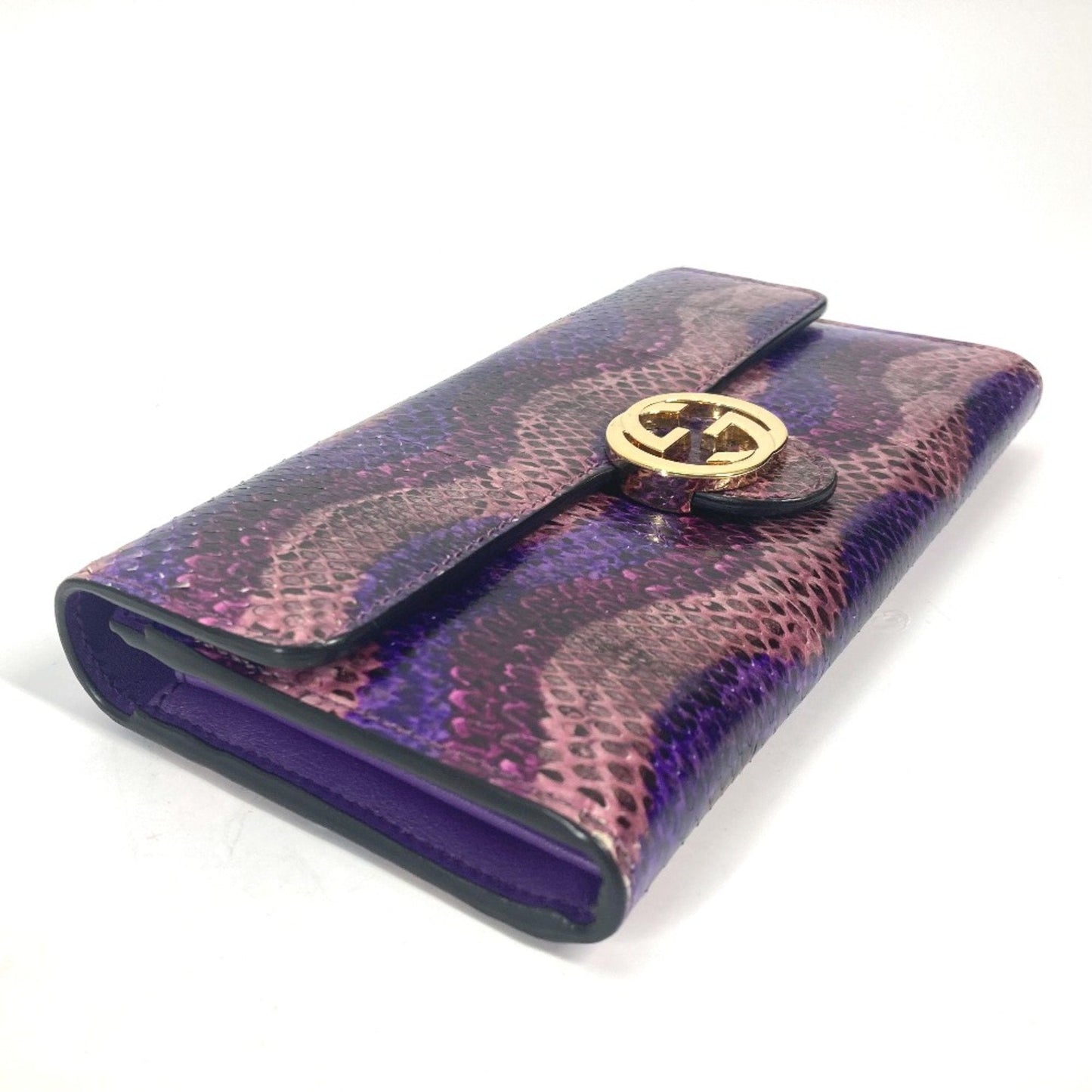 Gucci Purple Other Long Wallet (Bi-Fold) ( )