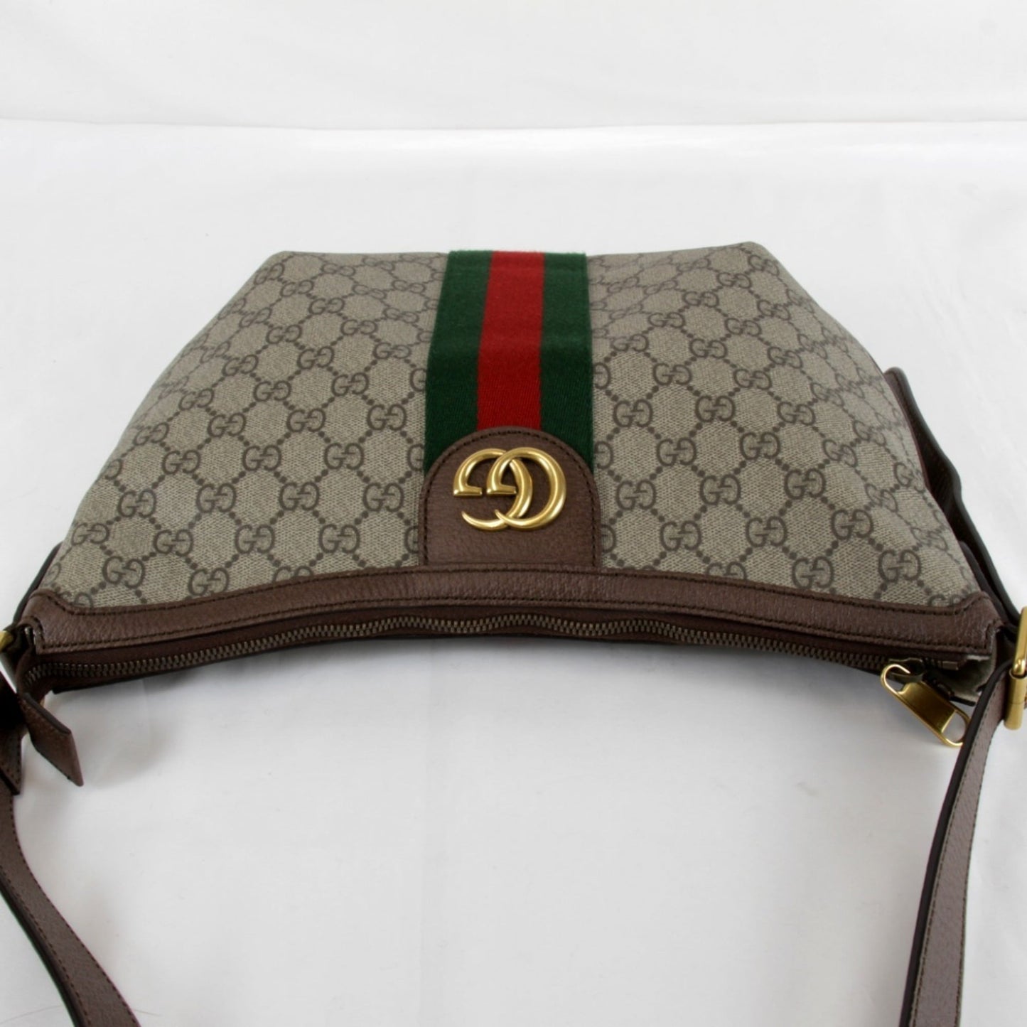 Gucci Ophidia Brown Gg Supreme Shoulder Bag ( )