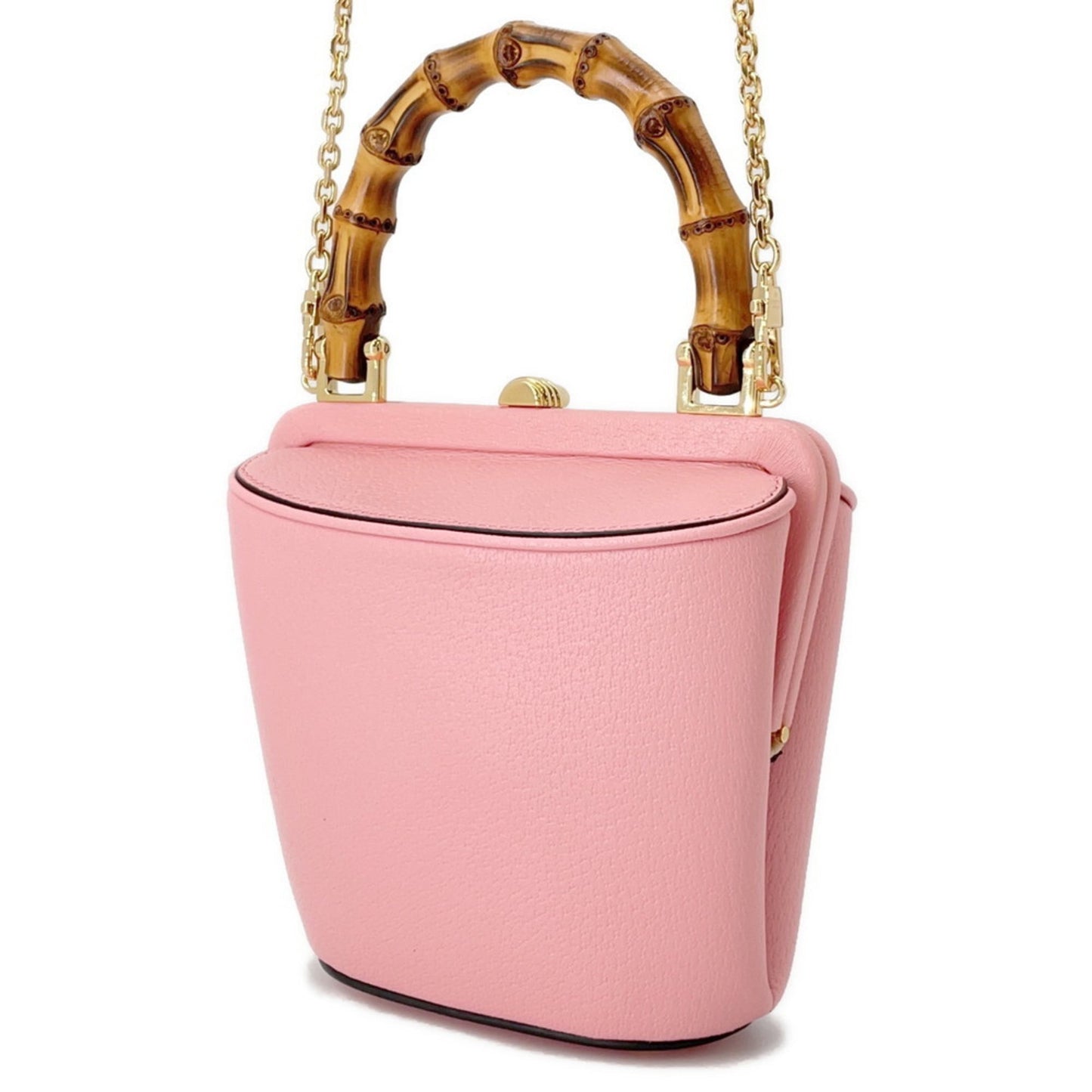 Gucci Pink Leather Handbag ( )