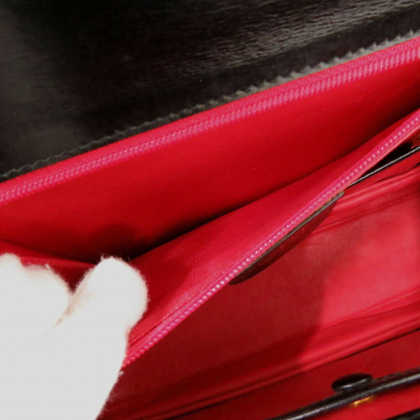 Gucci Black Leather Handbag ( )