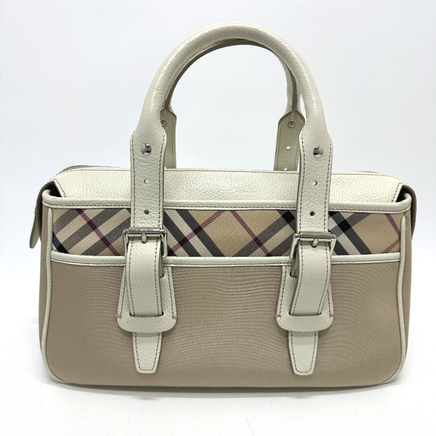 Burberry Beige Cloth Handbag ( )