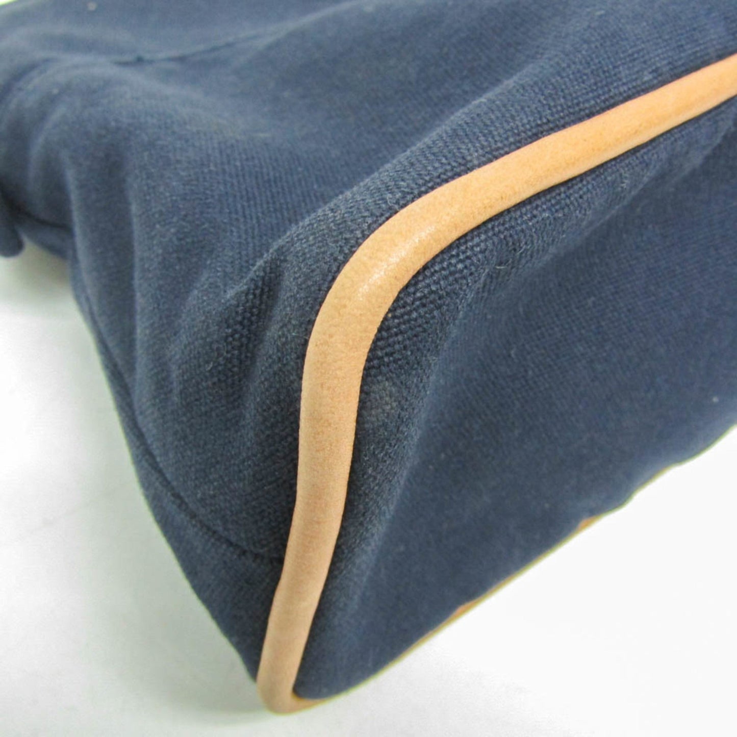 Hermes Bolide Navy Cotton Pouch ( )