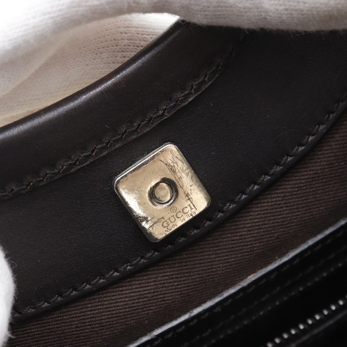 Gucci Brown Gg Canvas Shoulder Bag ( )