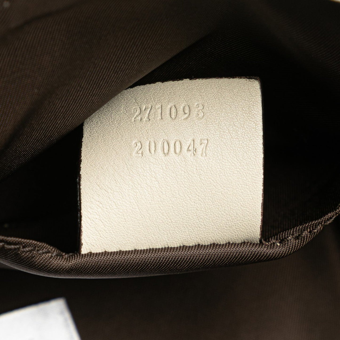 Gucci Beige Pvc Leather Handbag ( )