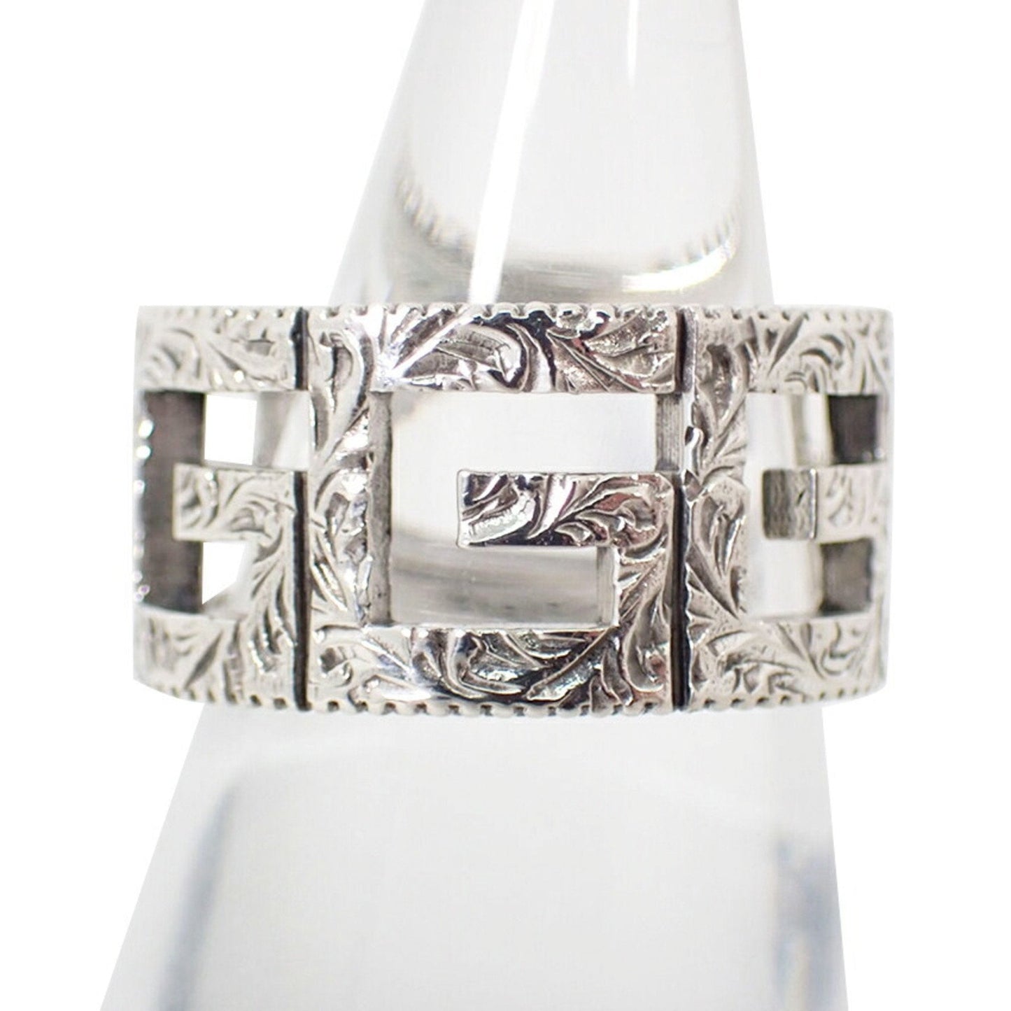 Gucci Silver Sterling Silver 925 Band Ring ( )