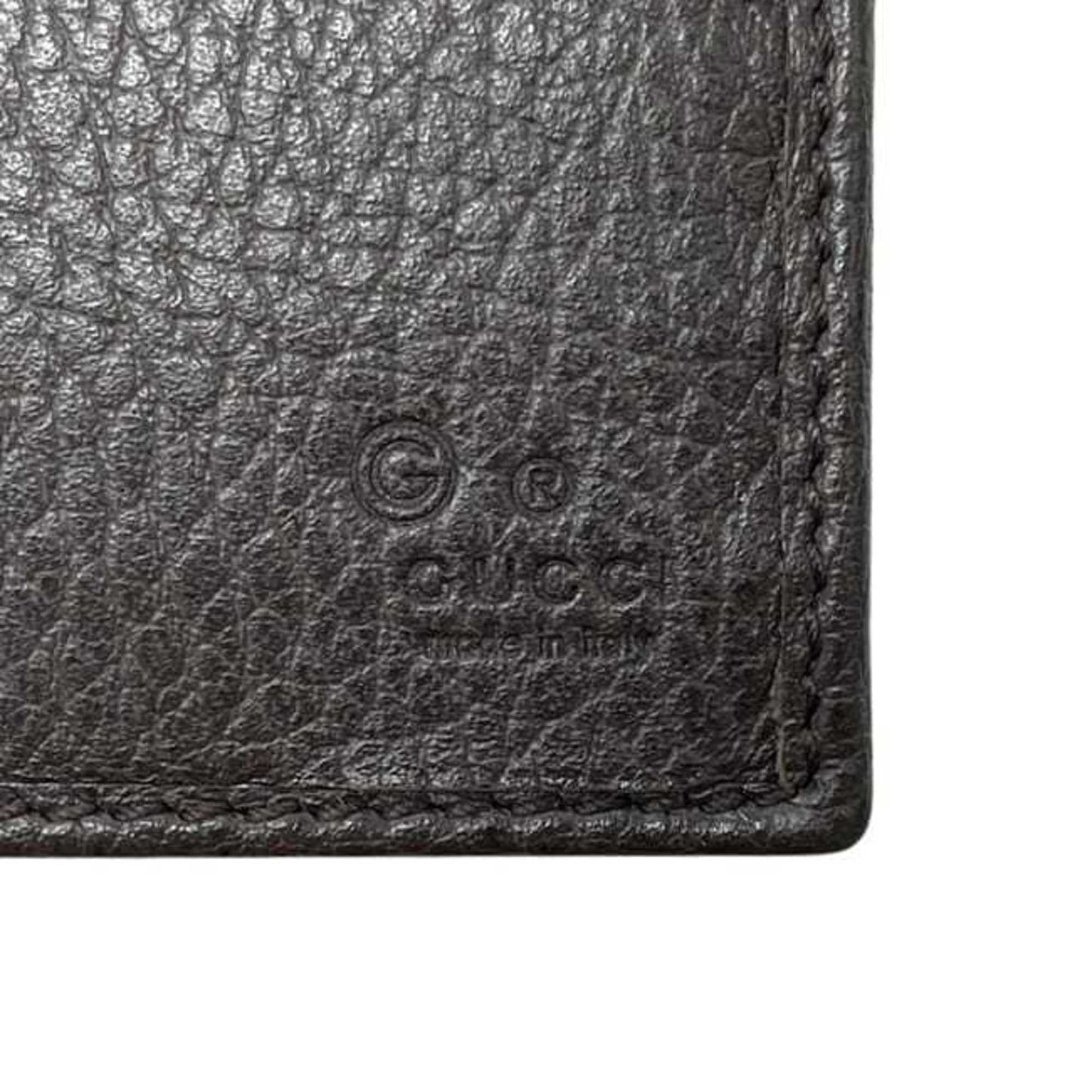 Gucci Brown Leather Wallet (Tri-Fold) ( )