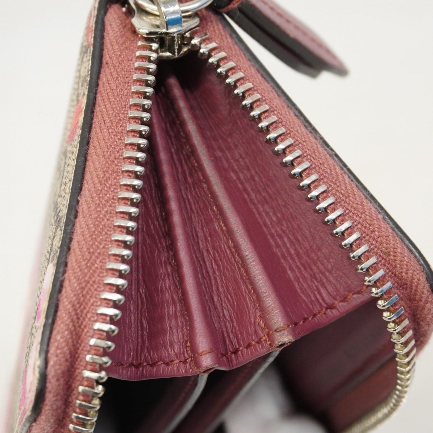 Gucci Brown Pink Pvc Coin Purse/Coin Case ( )