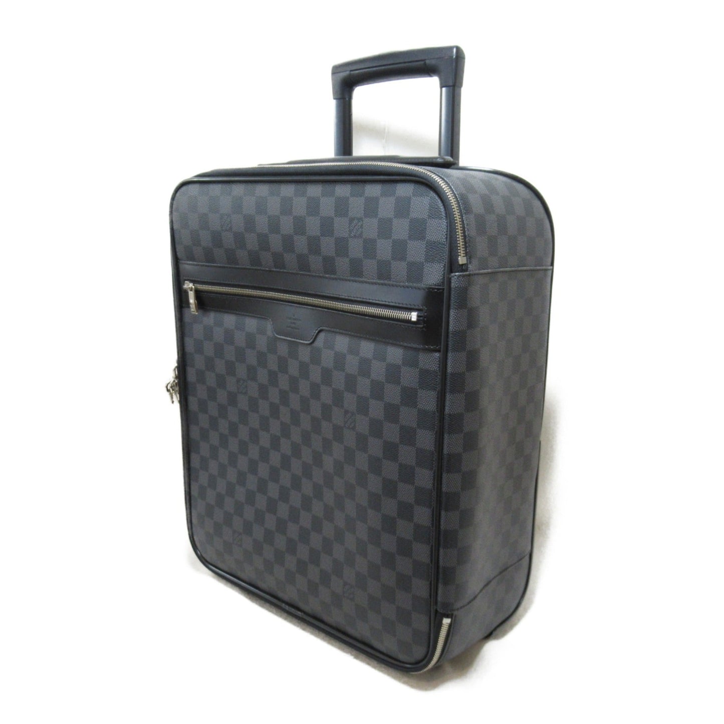 LOUIS VUITTON Pegas 45 carry bag Gray Damier graphite PVC coated canvas