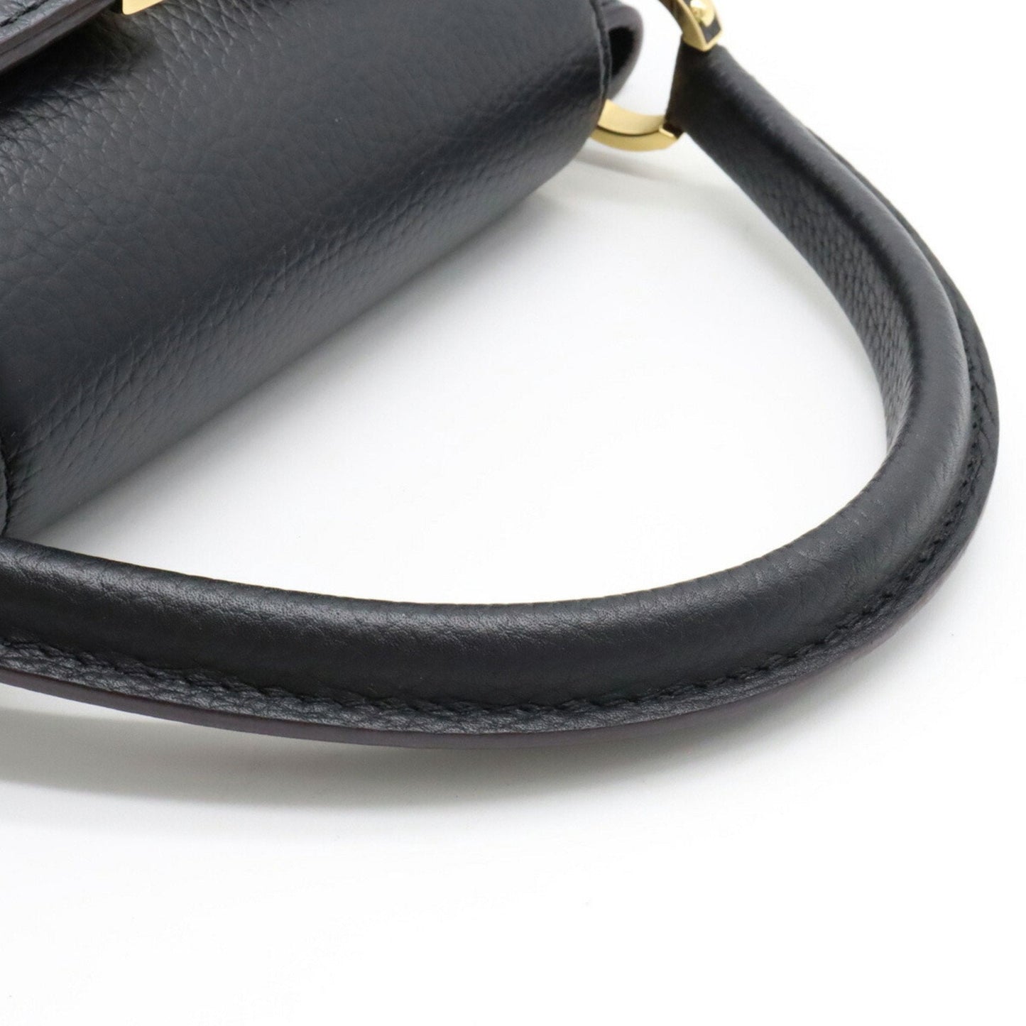 LOUIS VUITTON Capucines MM Handbag Shoulder Bag Taurillon Leather Black M42259