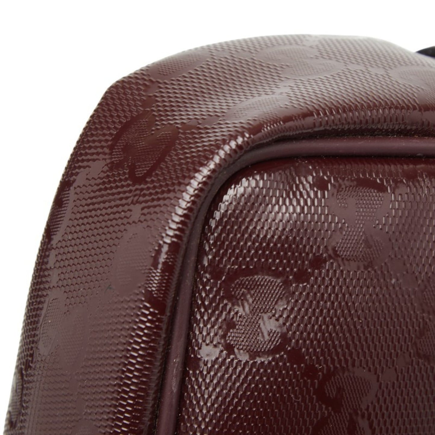 Gucci Purple Gg ImprimÃ© Leather Shoulder Bag ( )